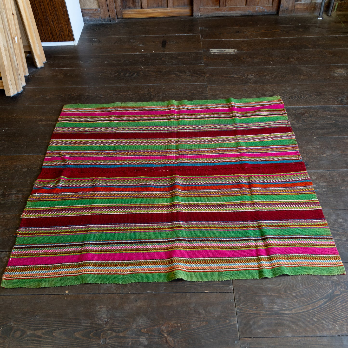 复古蝠鲼布|手工编织布