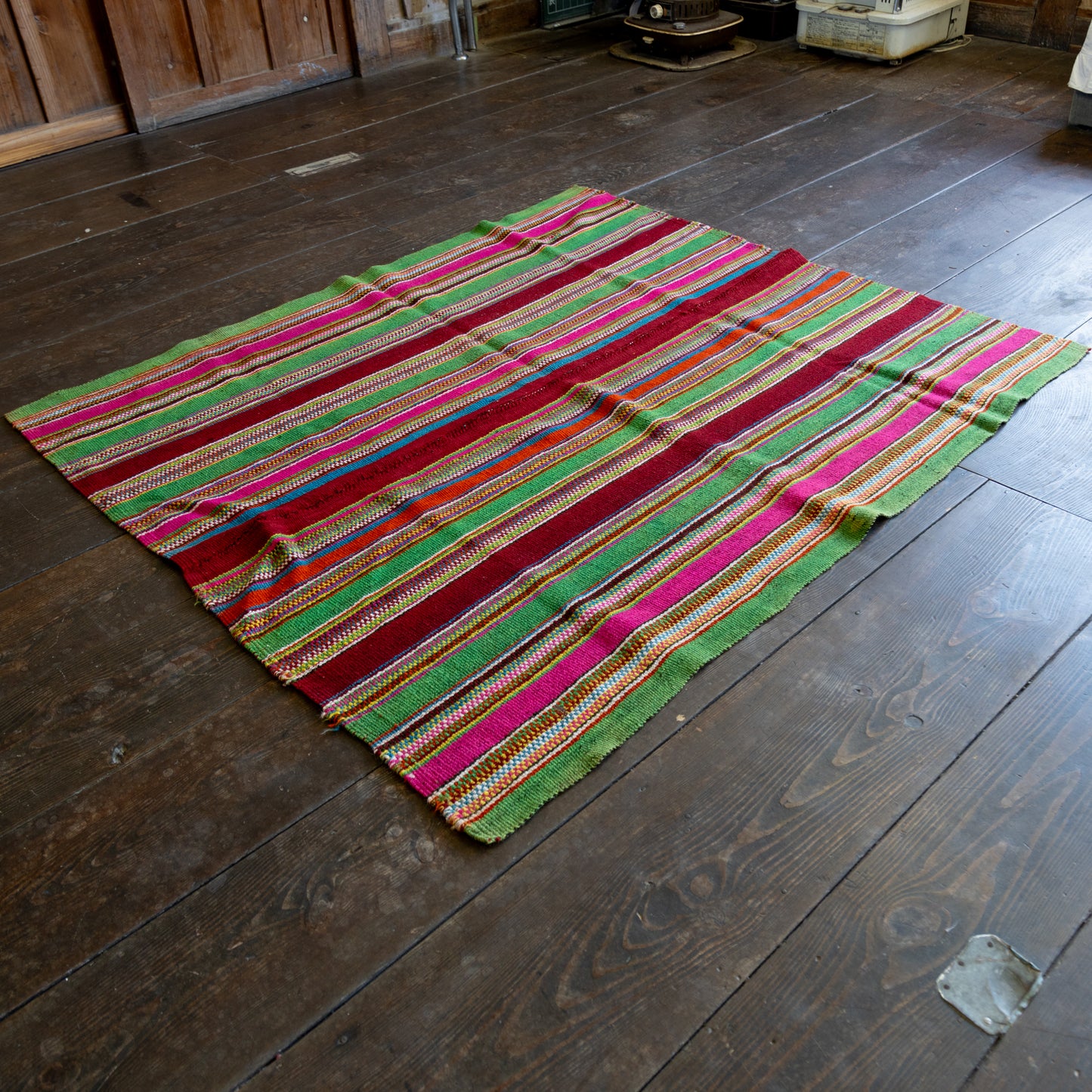 复古蝠鲼布|手工编织布