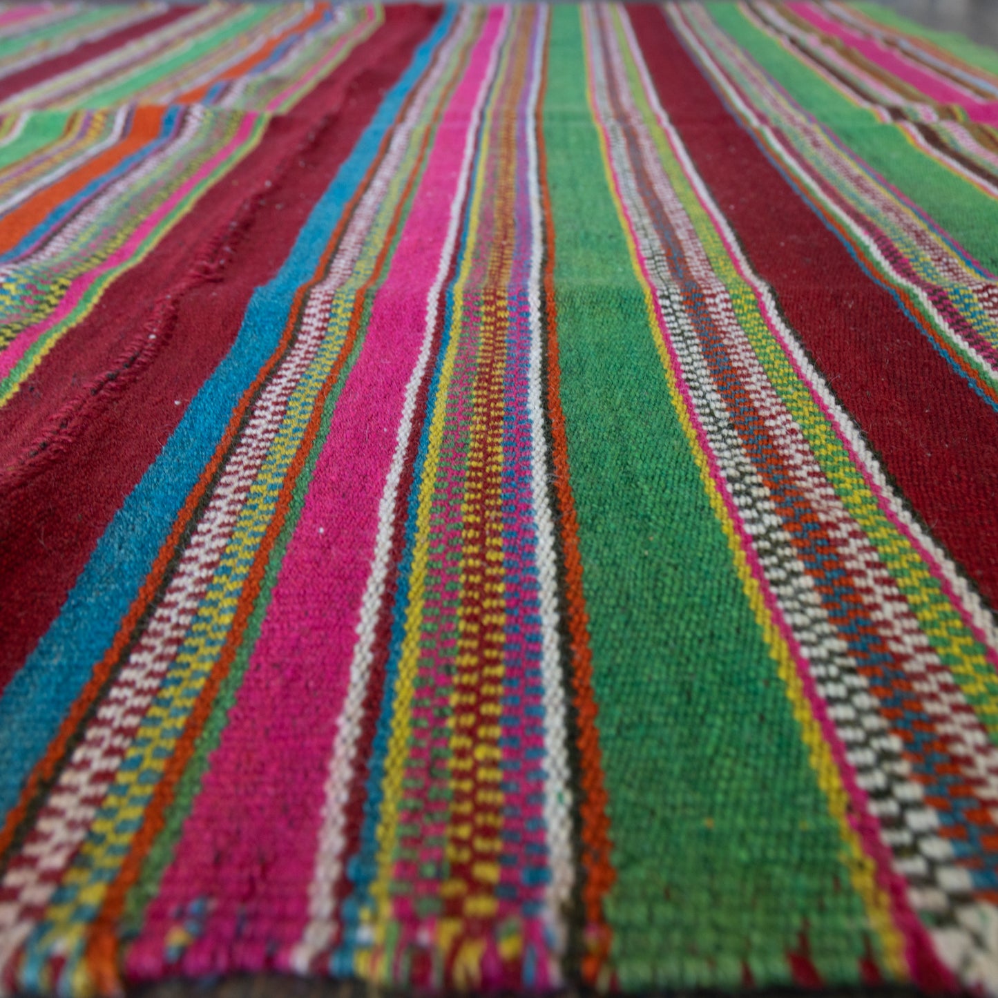 复古蝠鲼布|手工编织布