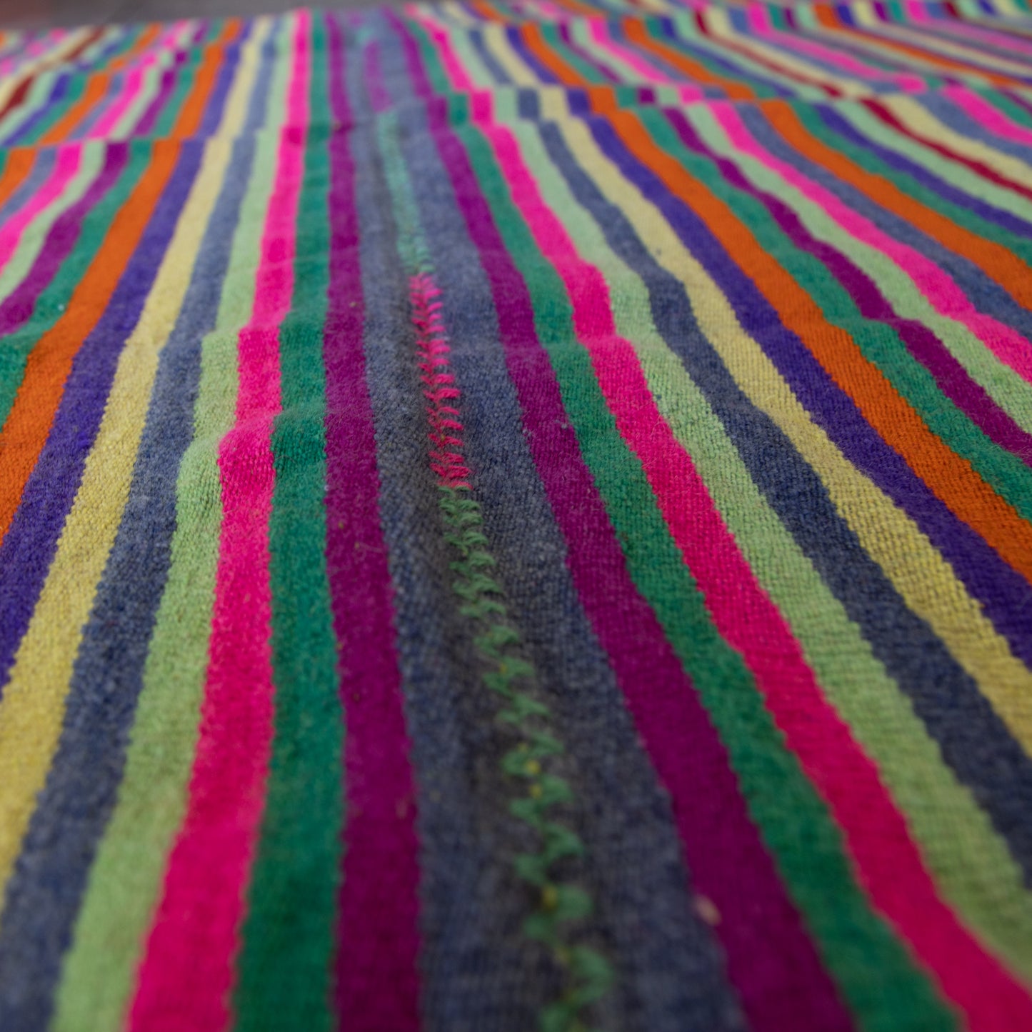 复古蝠鲼布|手工编织布