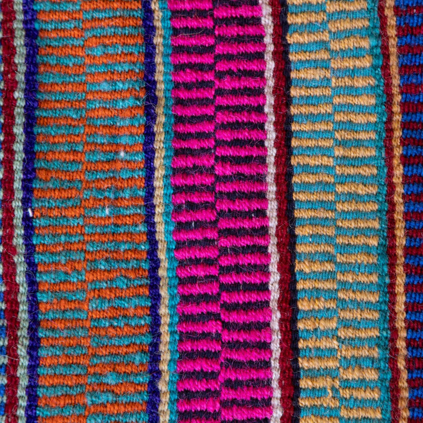 复古蝠鲼布|手工编织布