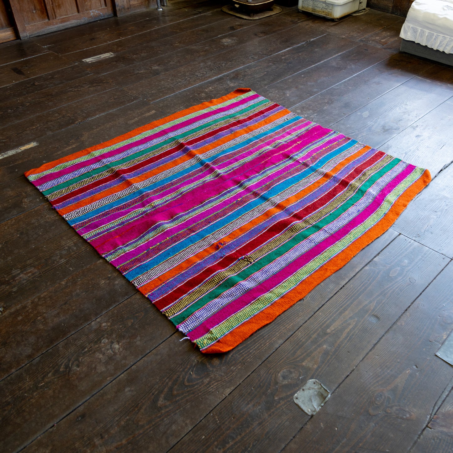 复古蝠鲼布|手工编织布