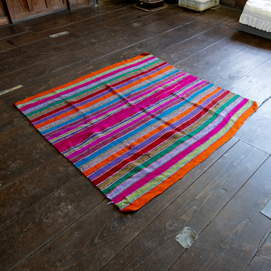 复古蝠鲼布|手工编织布