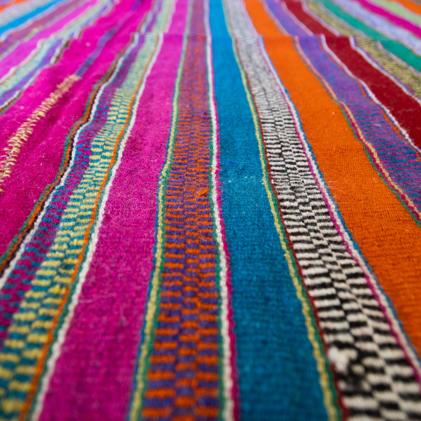 复古蝠鲼布|手工编织布