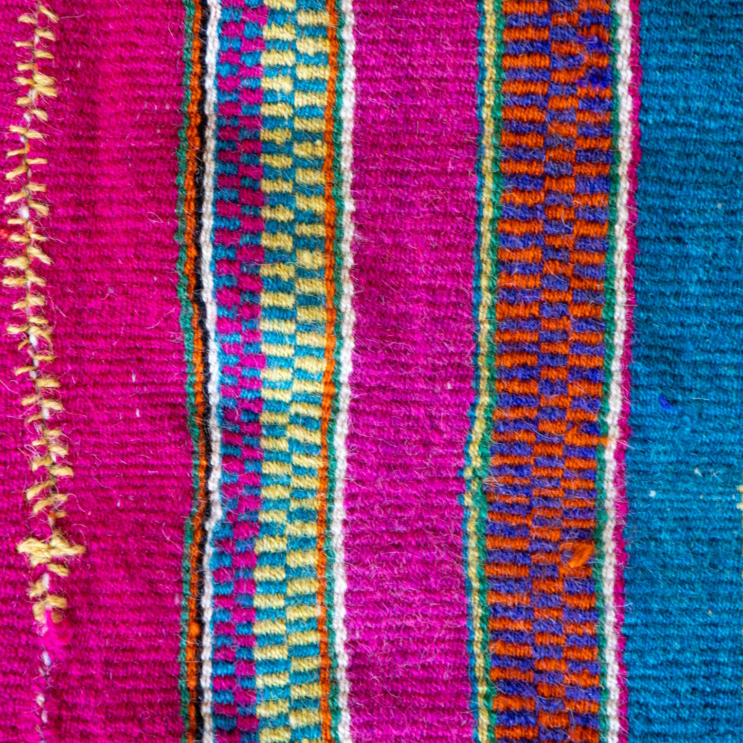 复古蝠鲼布|手工编织布