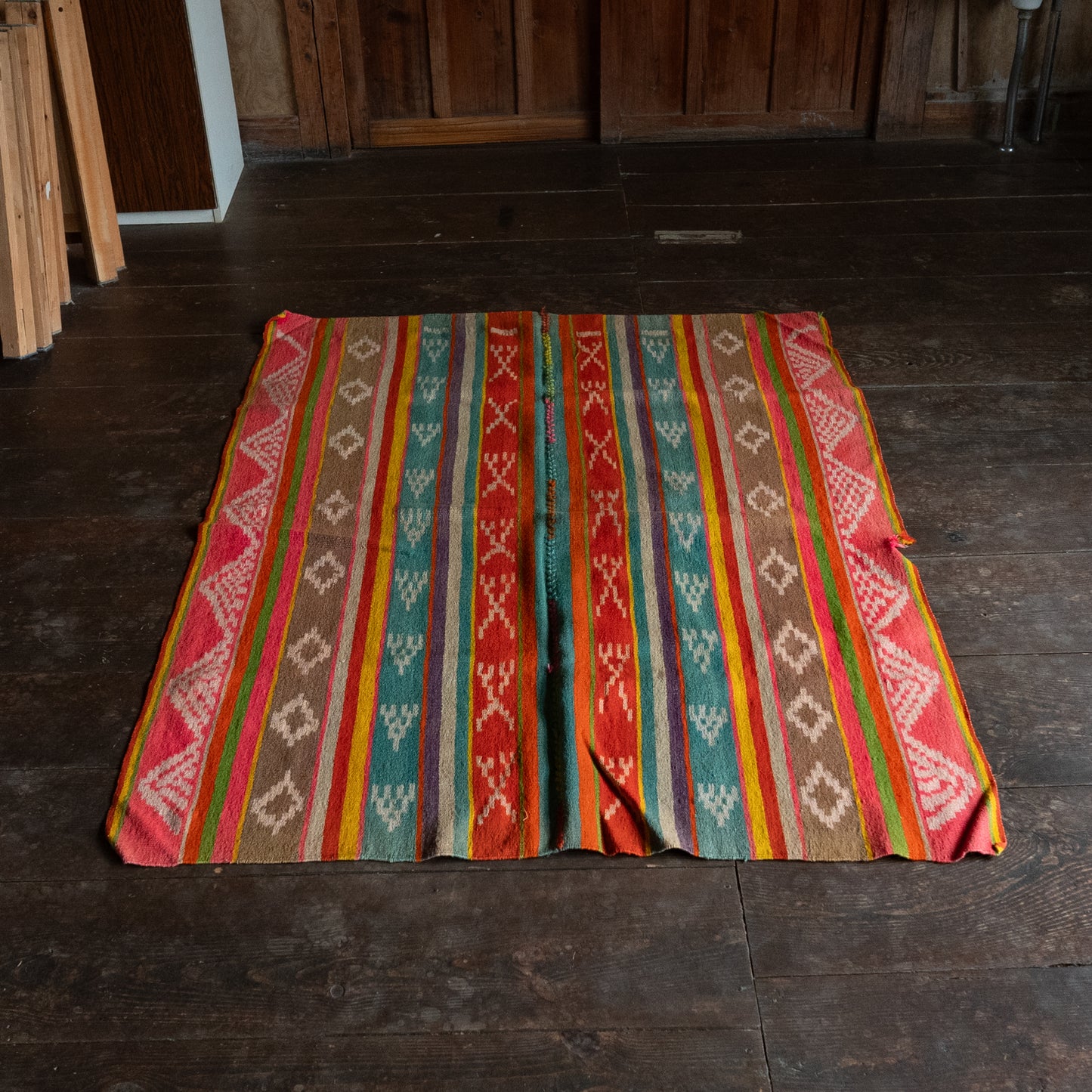 复古蝠鲼布|手工编织布