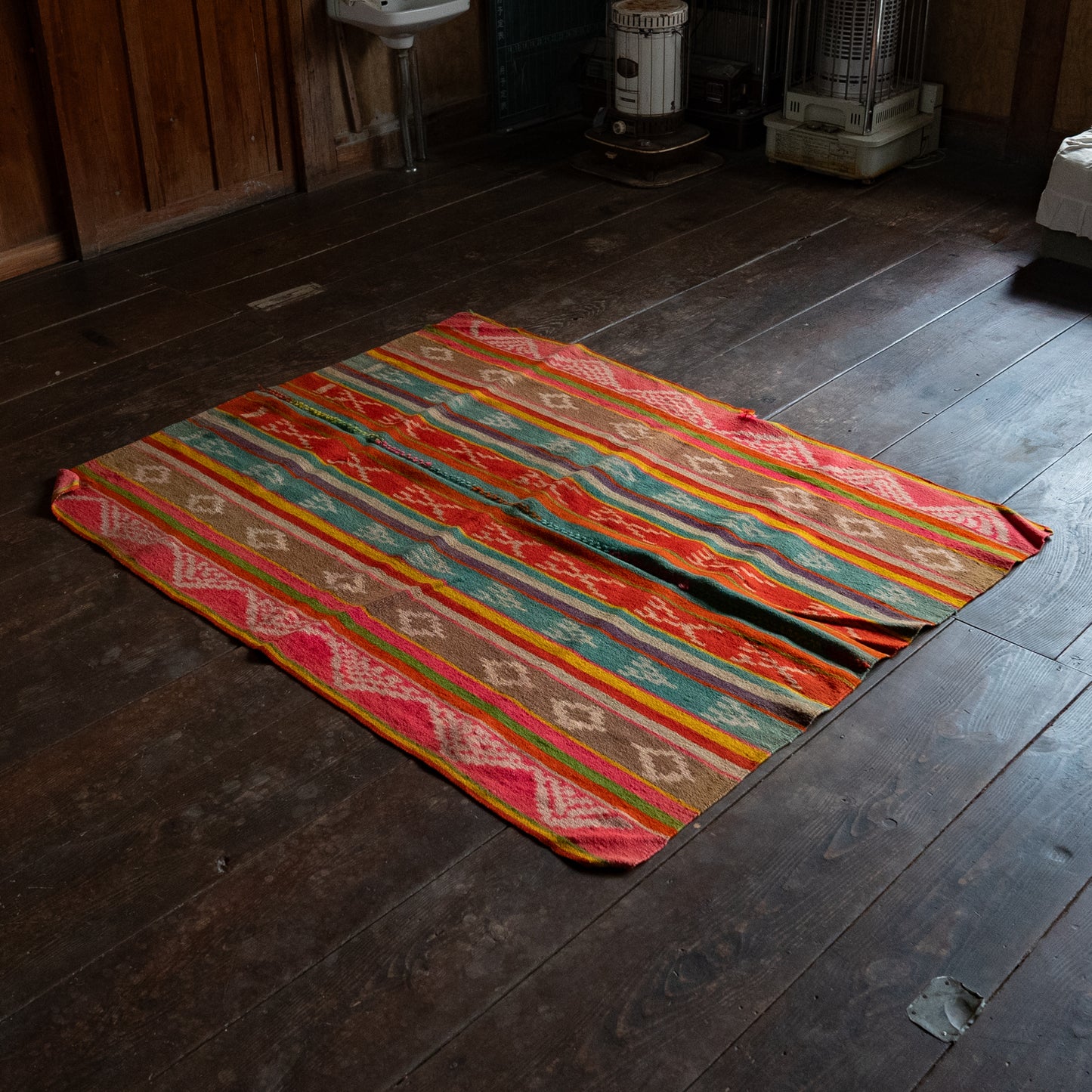 复古蝠鲼布|手工编织布