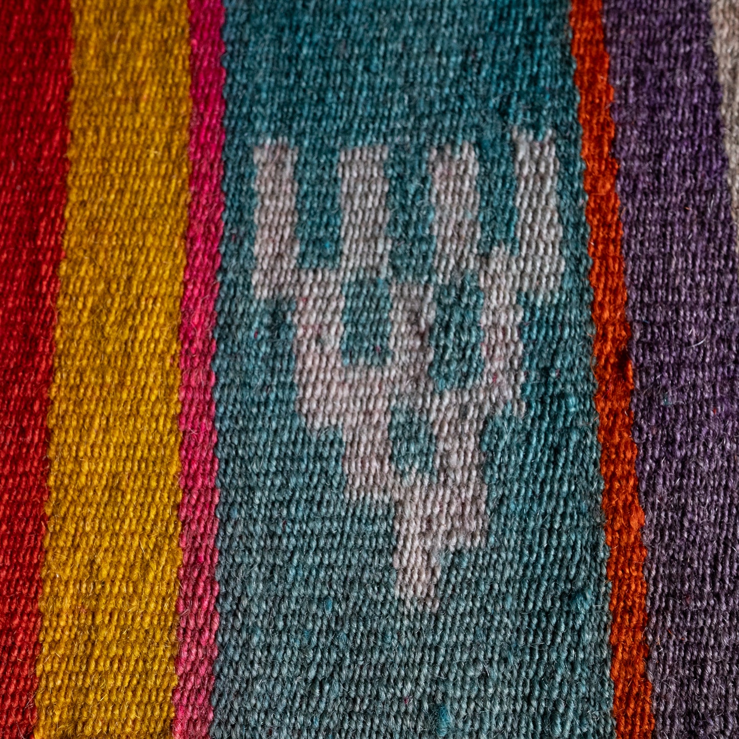 复古蝠鲼布|手工编织布