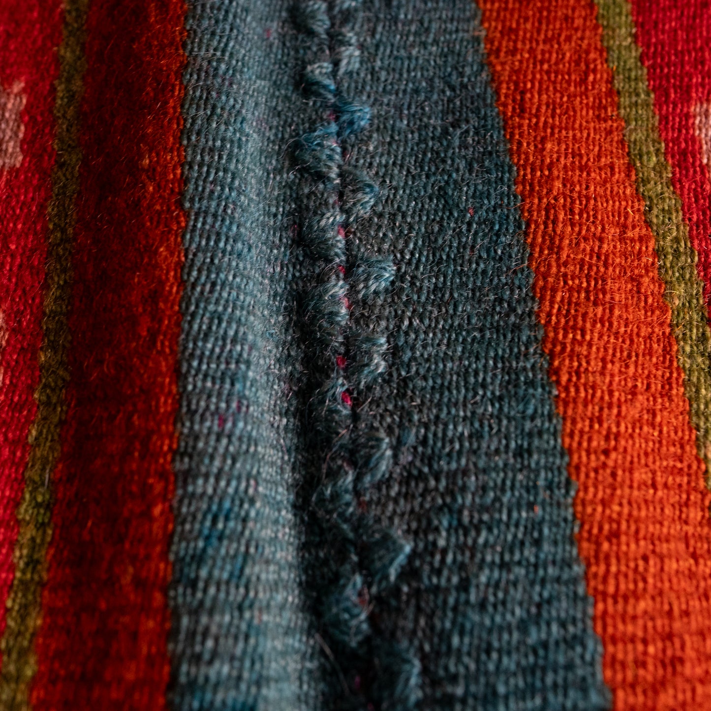 复古蝠鲼布|手工编织布