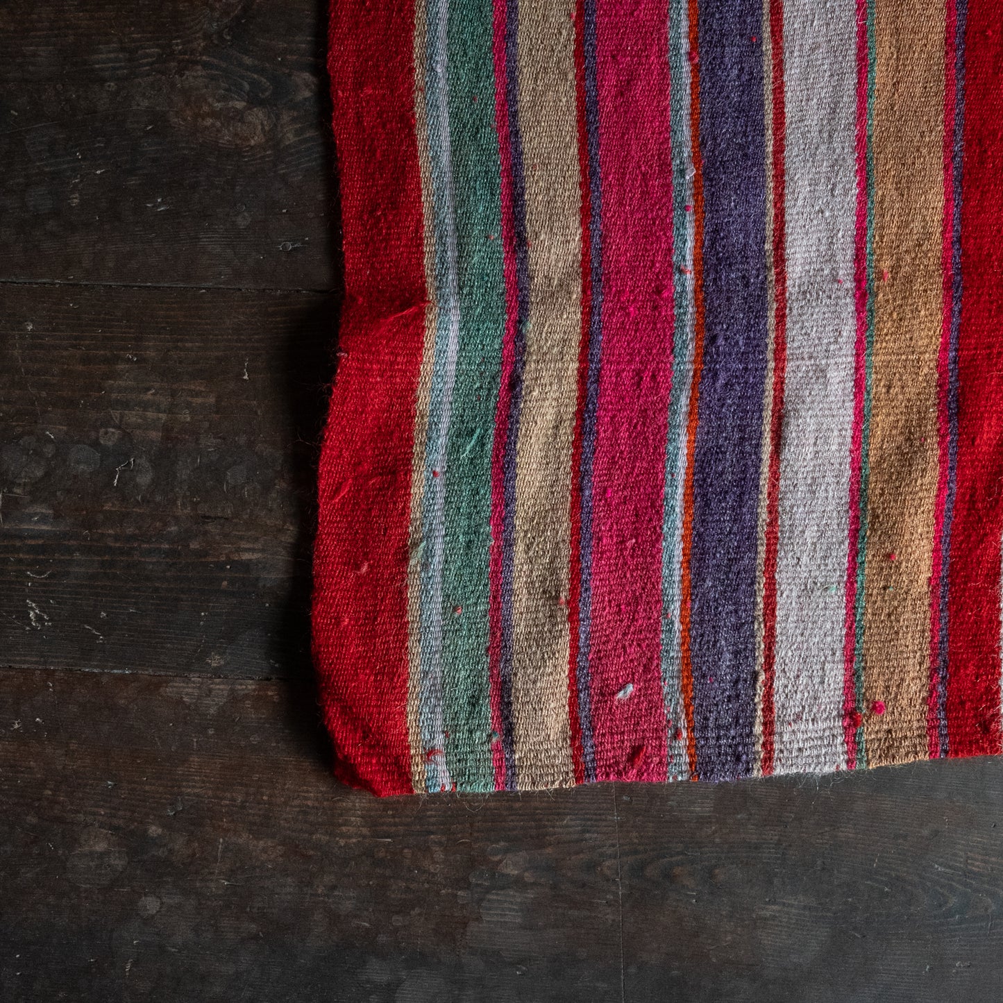 复古蝠鲼布|手工编织布