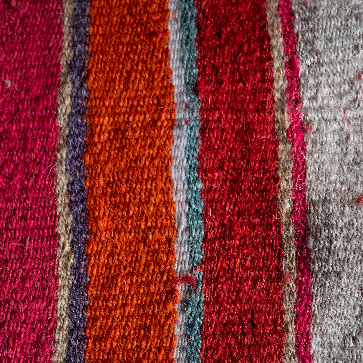 复古蝠鲼布|手工编织布