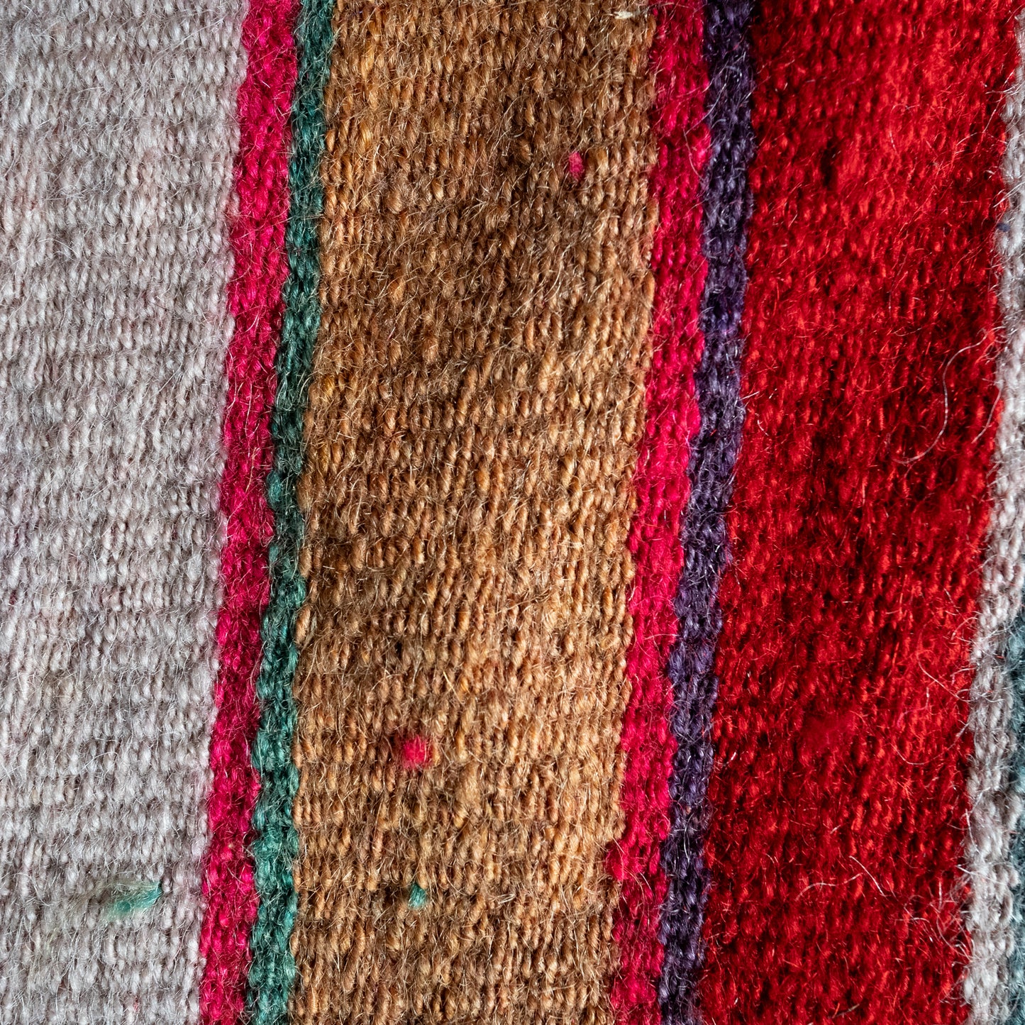 复古蝠鲼布|手工编织布