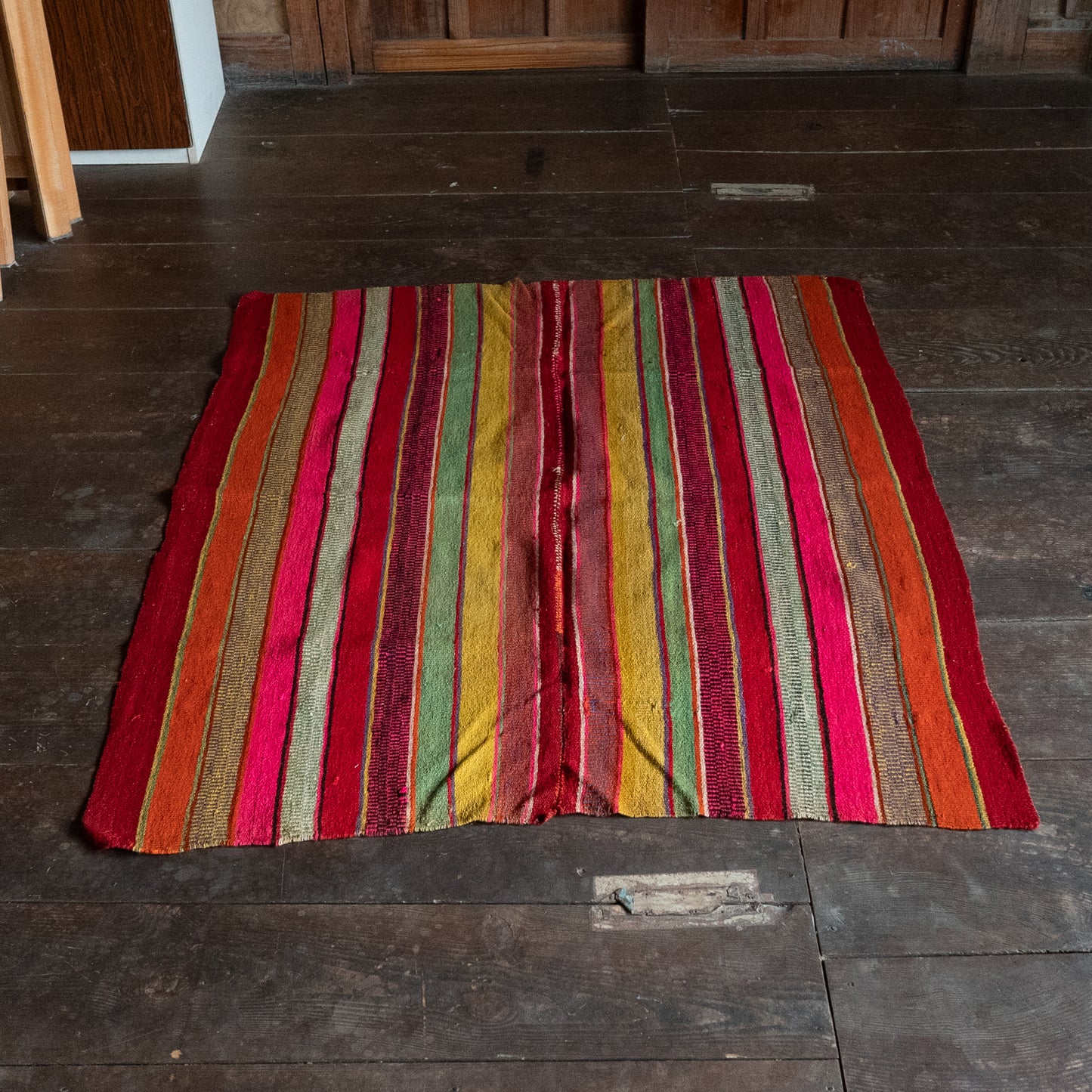 复古蝠鲼布|手工编织布