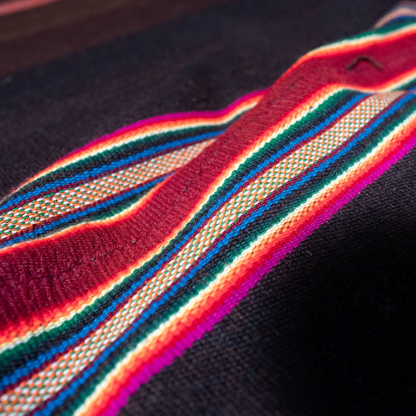 复古蝠鲼布|手工编织布