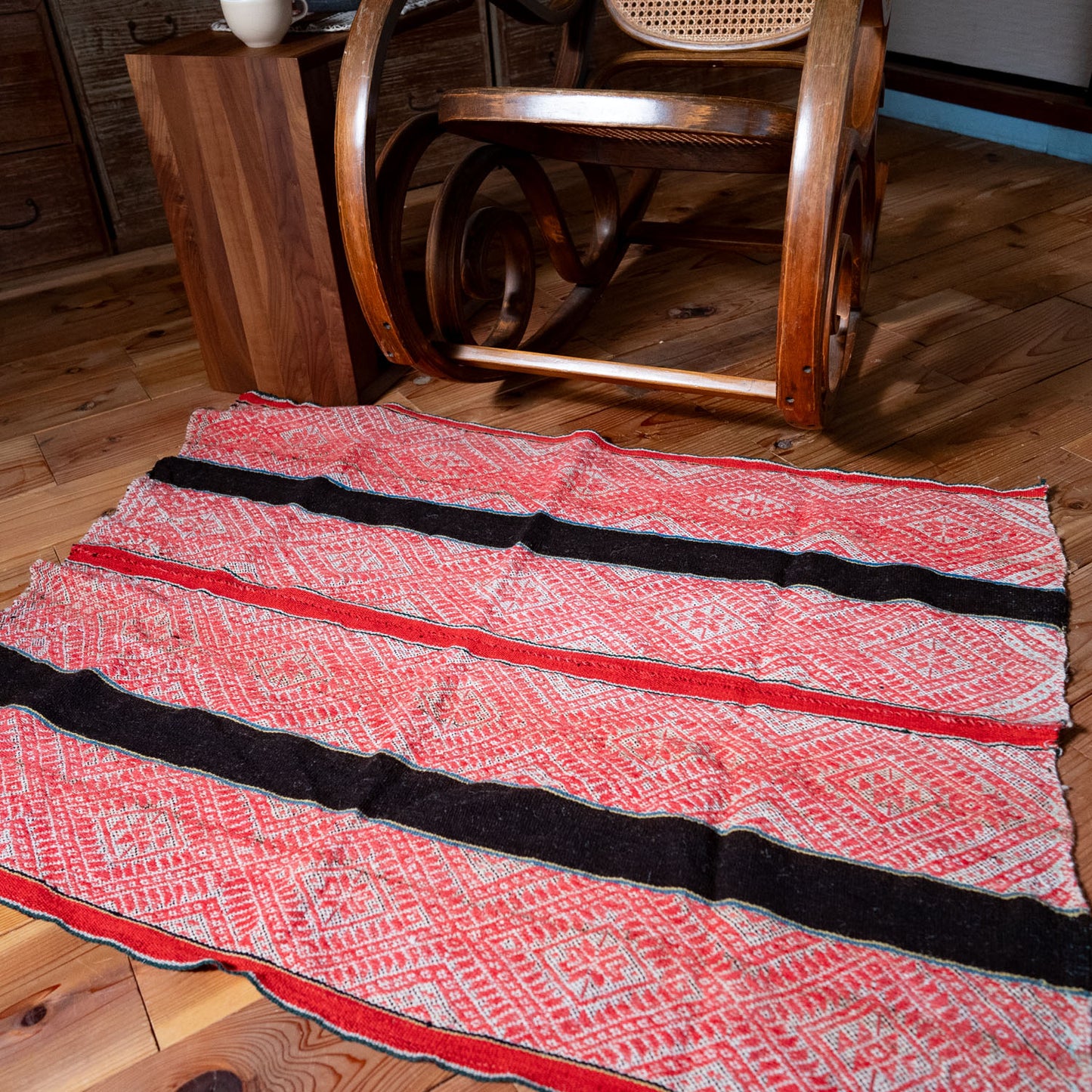 复古蝠鲼布|手工编织布