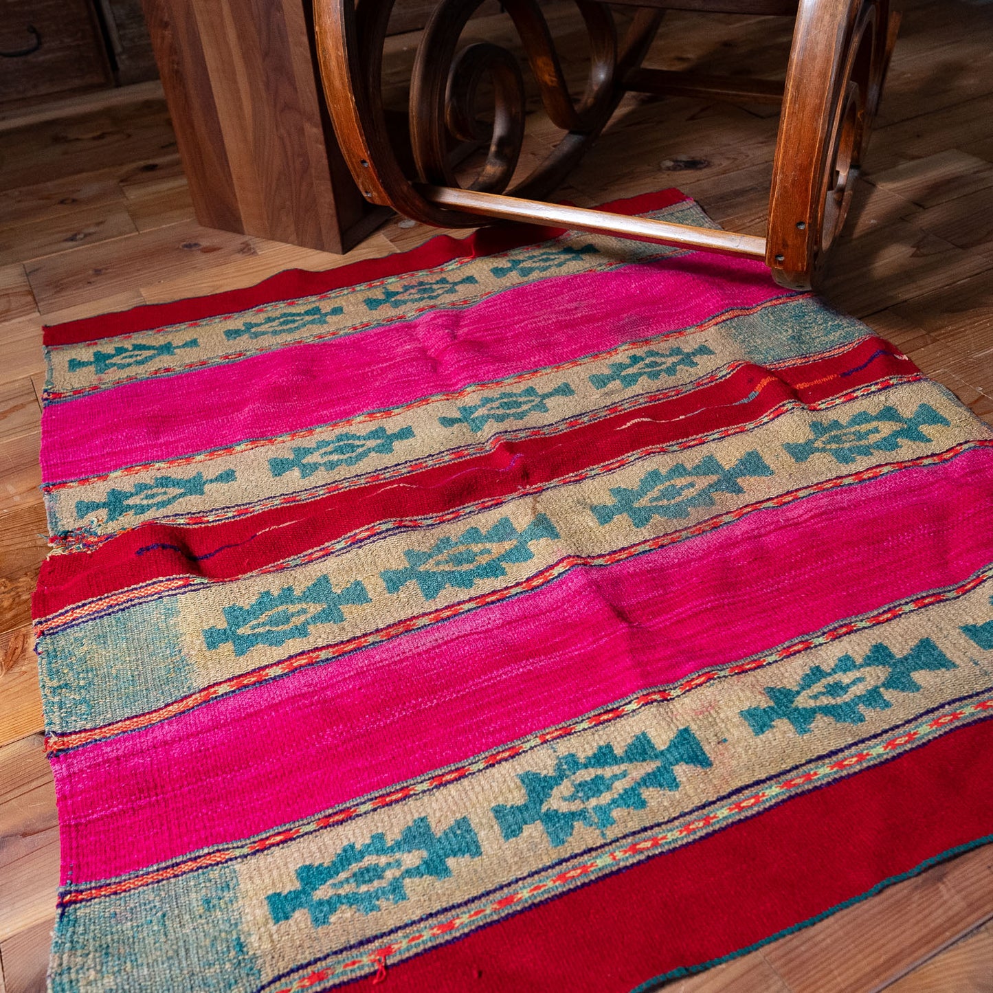 复古蝠鲼布|手工编织布