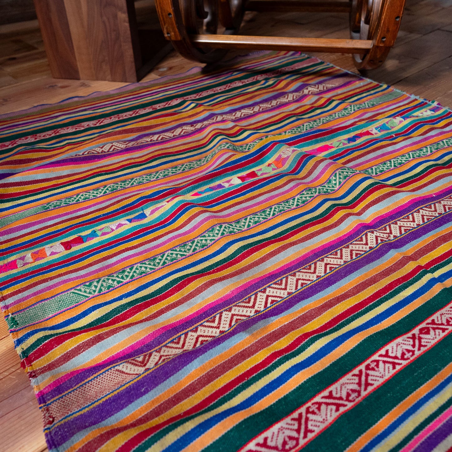 复古蝠鲼布|手工编织布