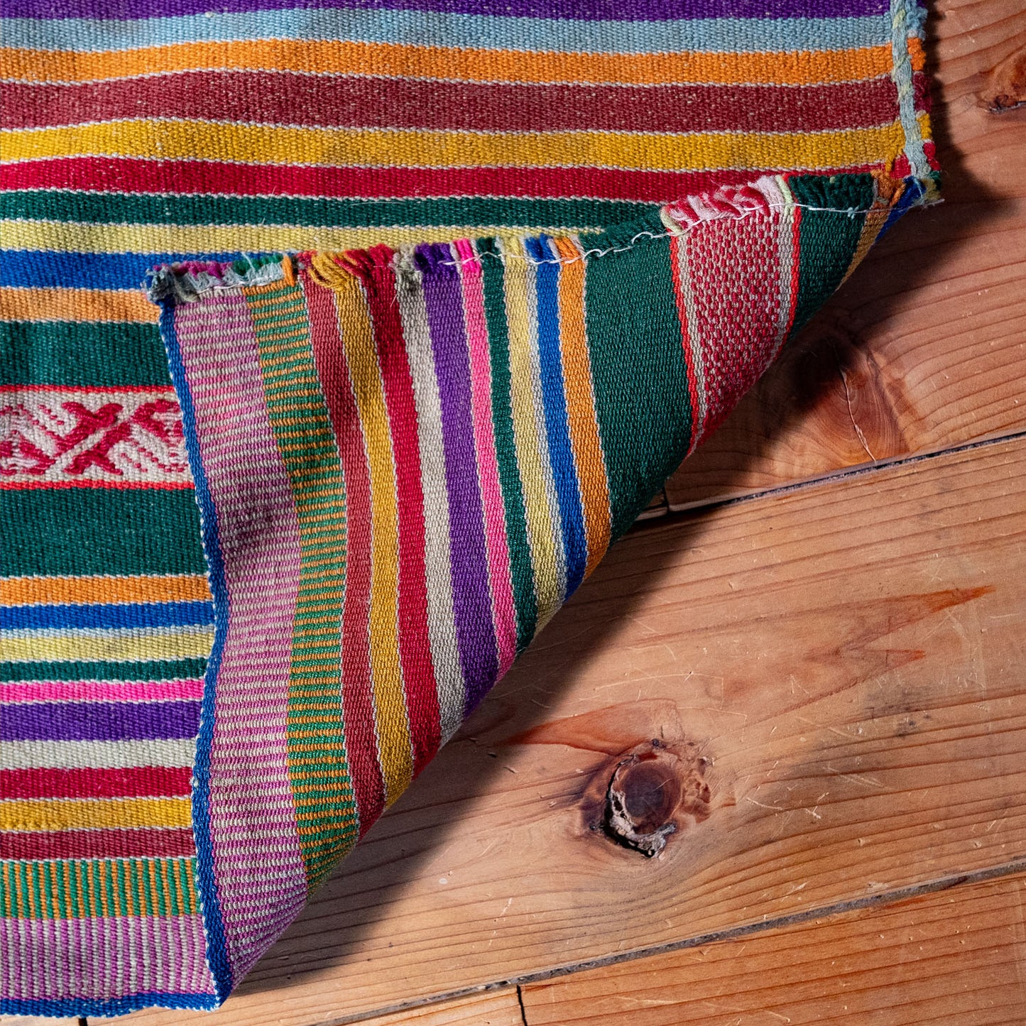 复古蝠鲼布|手工编织布