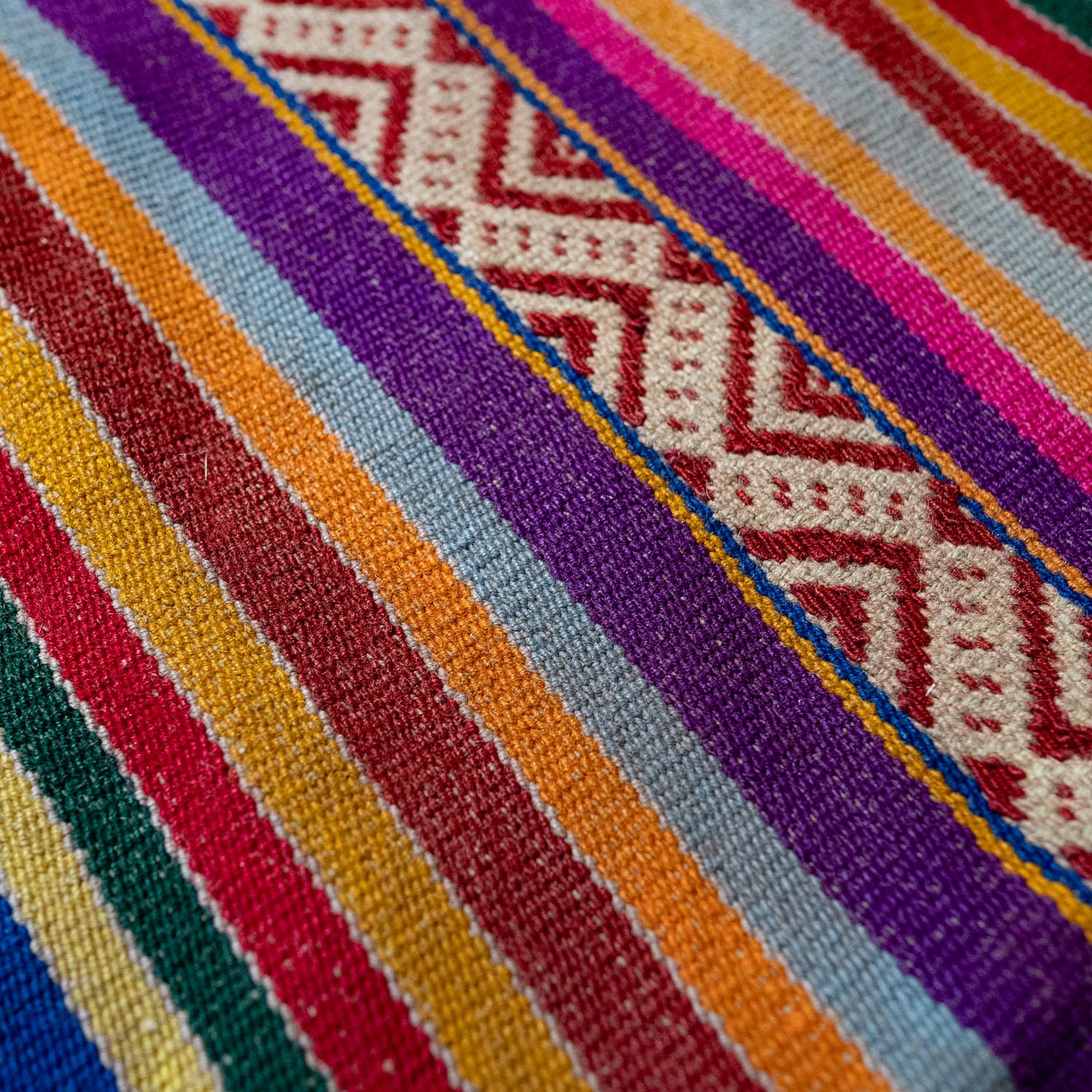 复古蝠鲼布|手工编织布