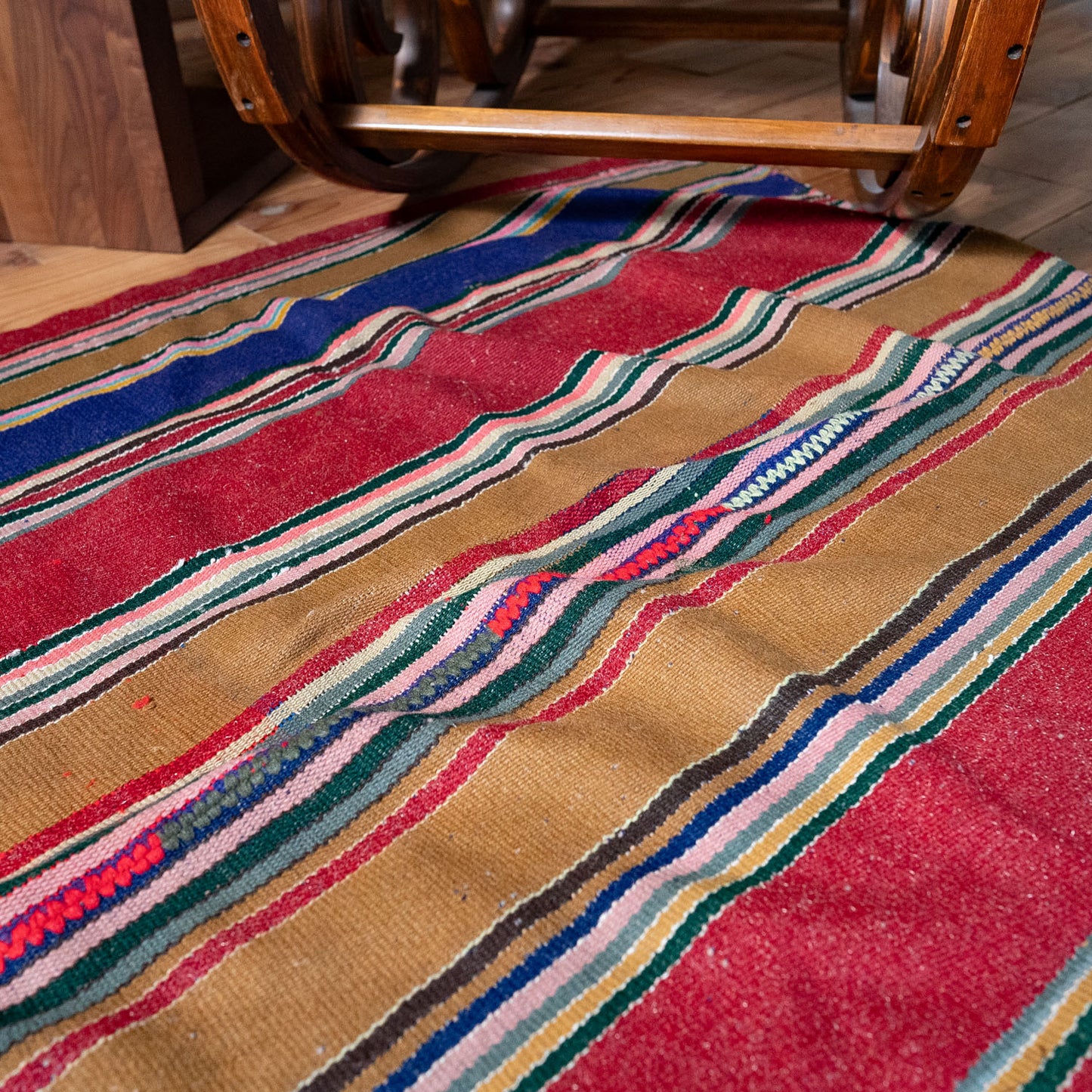 复古蝠鲼布|手工编织布