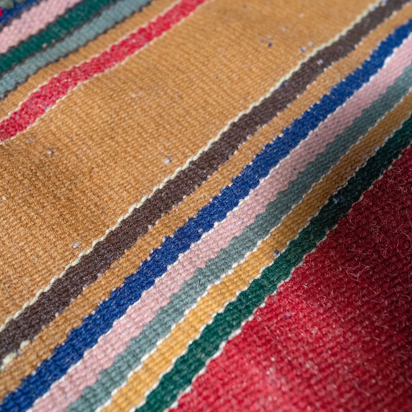 复古蝠鲼布|手工编织布