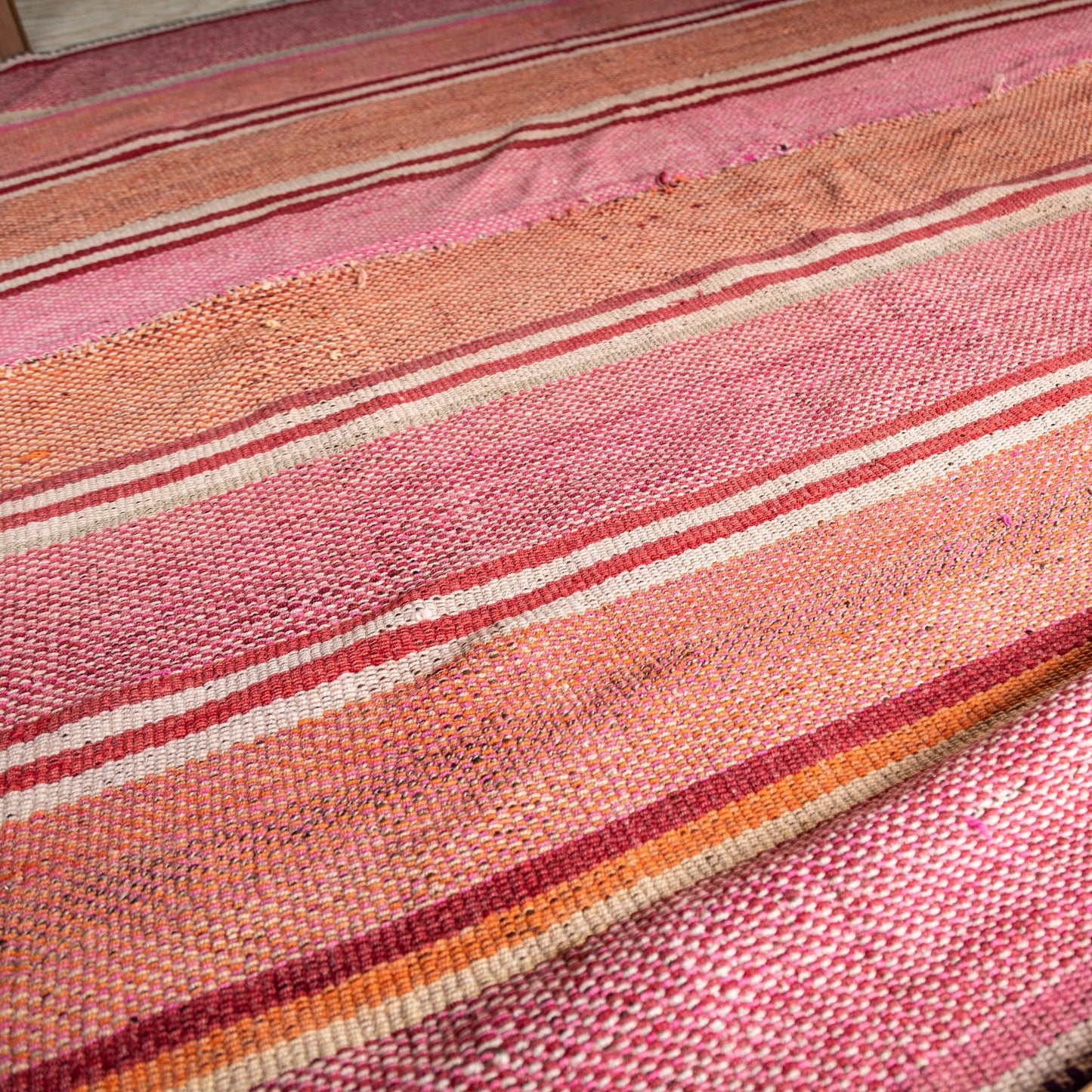 复古蝠鲼布|手工编织布