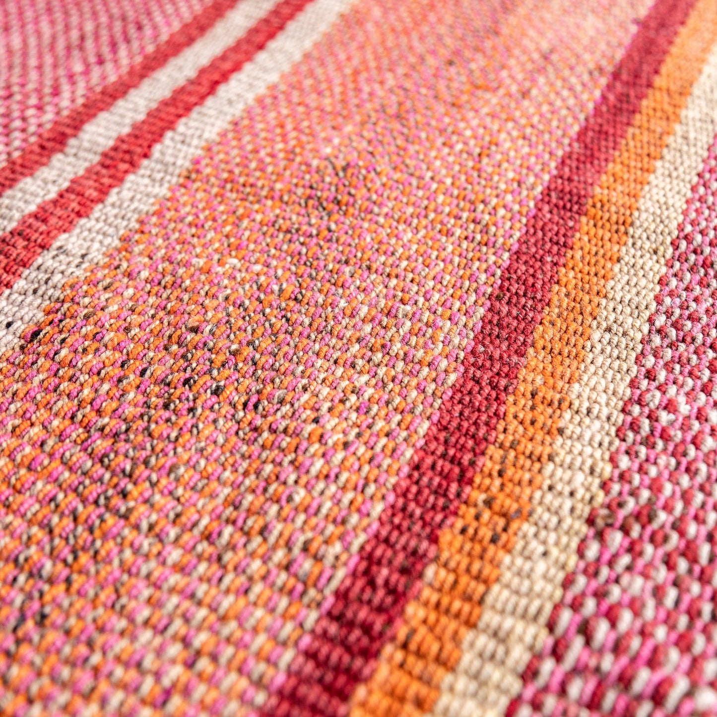 复古蝠鲼布|手工编织布