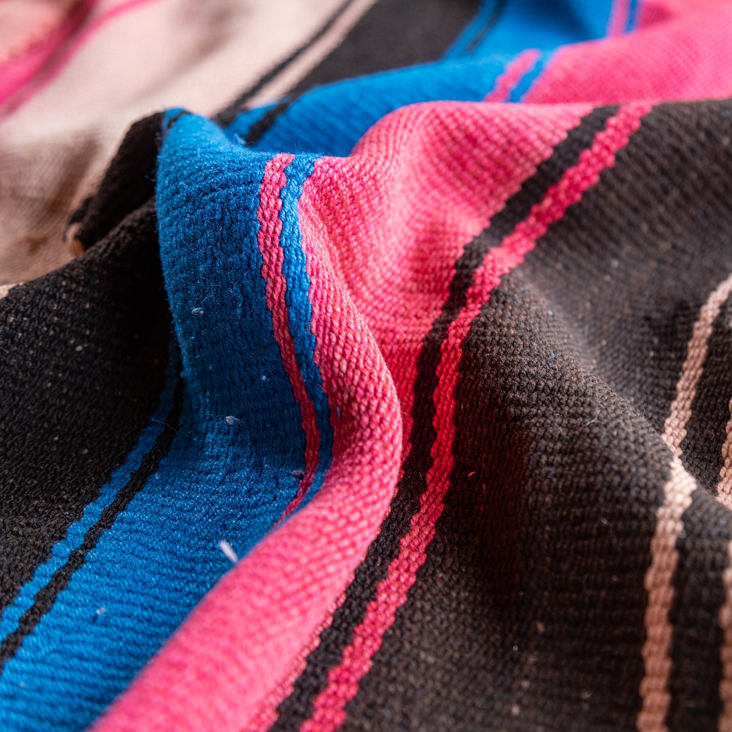 复古蝠鲼布|手工编织布