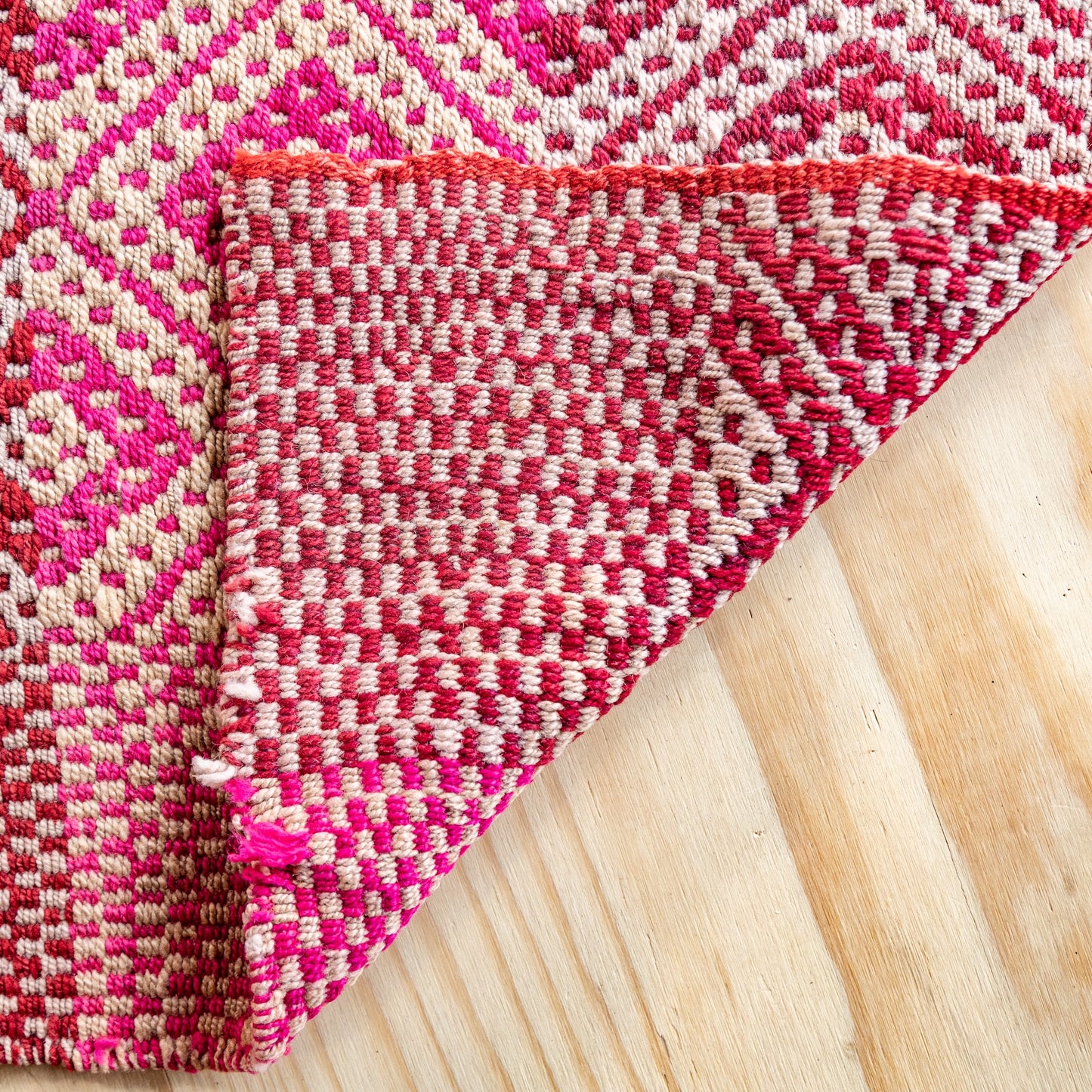 复古蝠鲼布|手工编织布