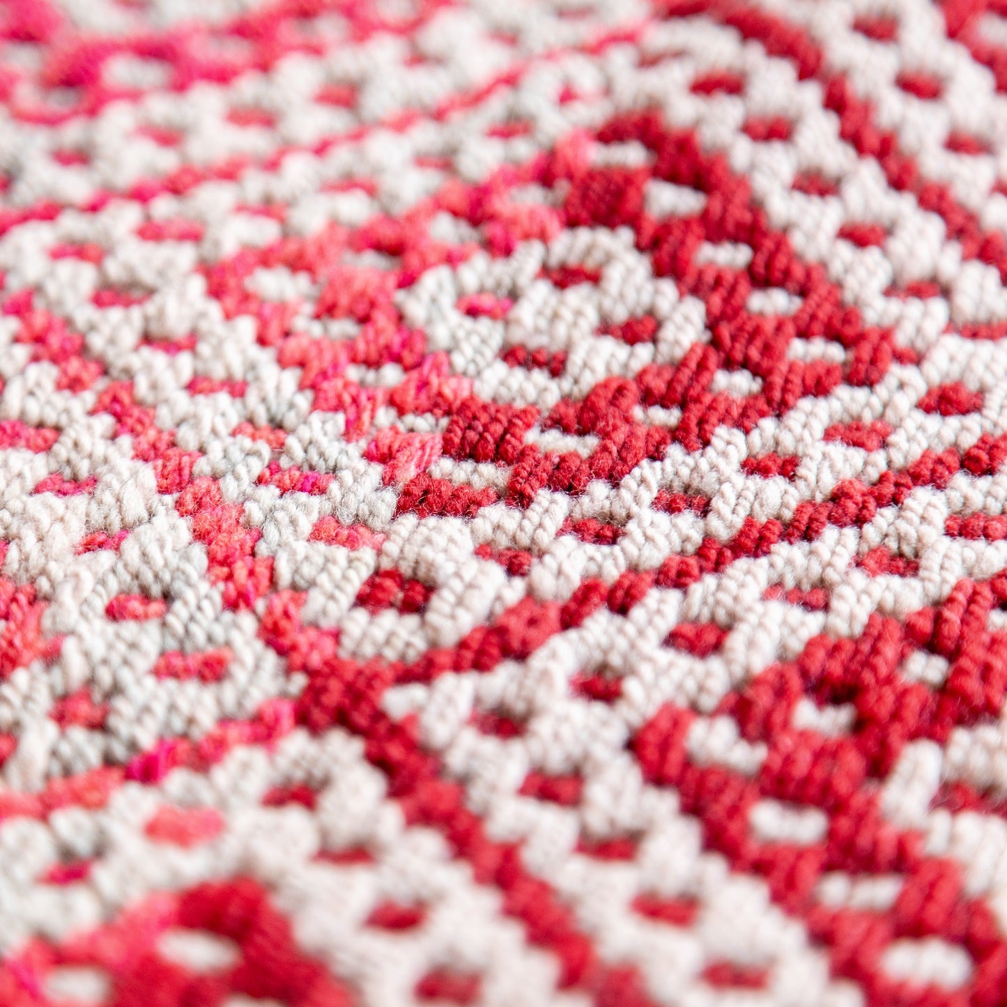 复古蝠鲼布|手工编织布