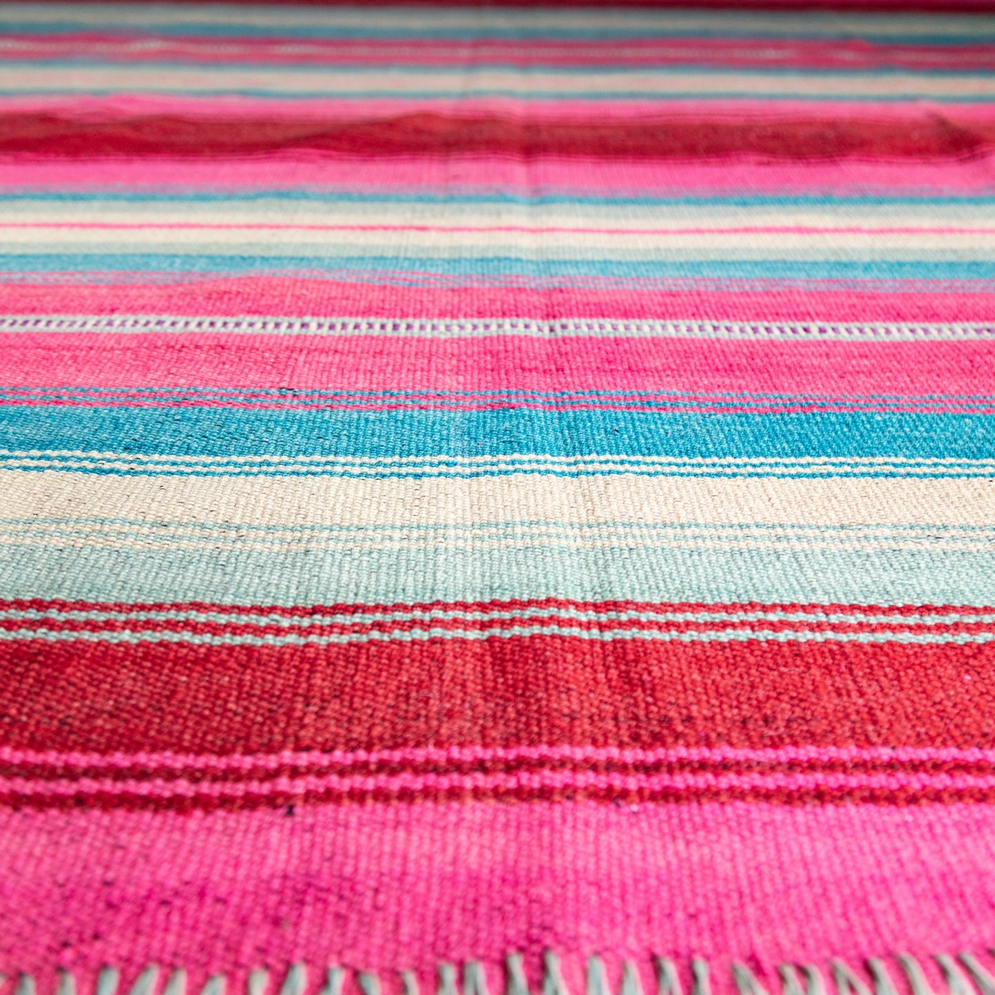 复古蝠鲼布|手工编织布