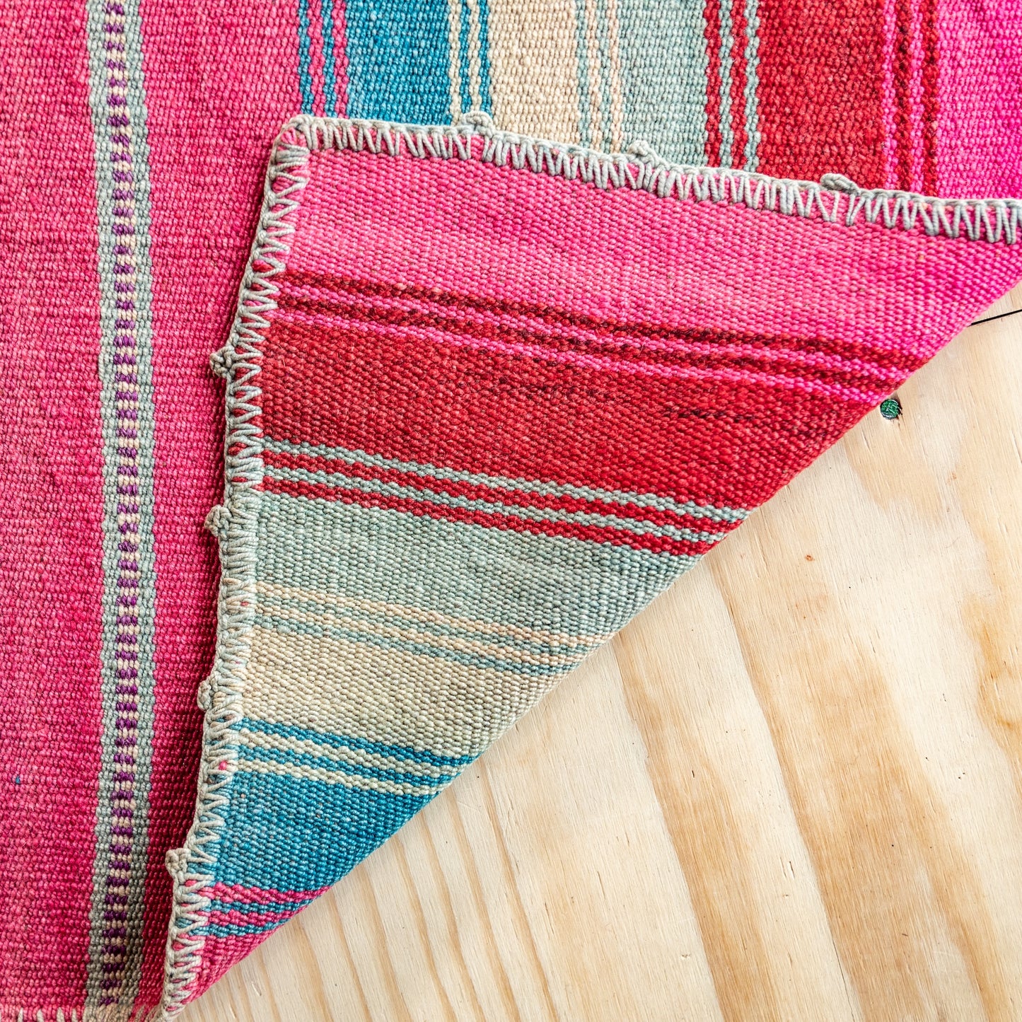 复古蝠鲼布|手工编织布