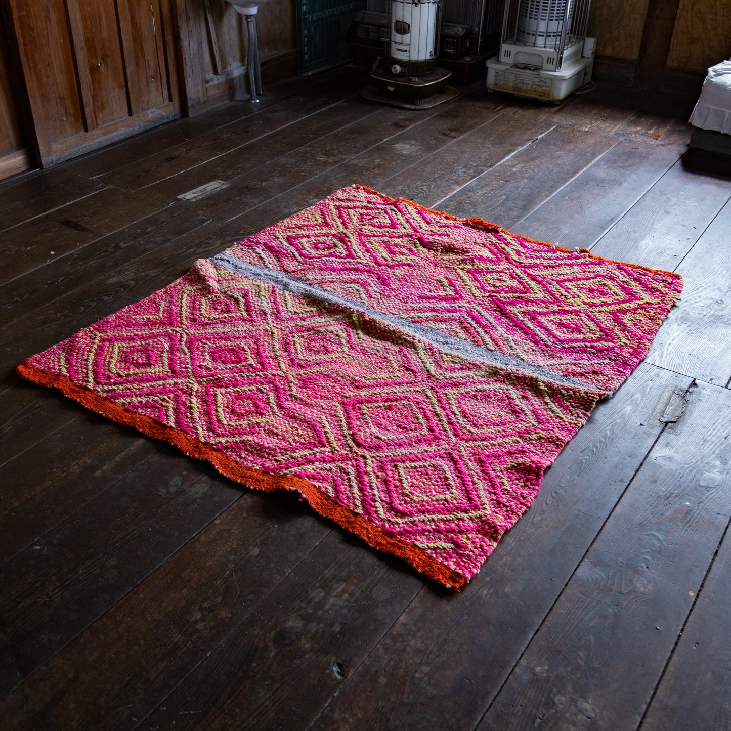 复古蝠鲼布|手工编织布