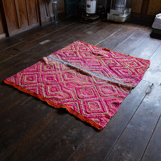 复古蝠鲼布|手工编织布