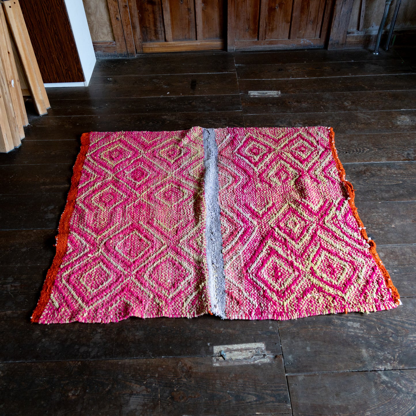 复古蝠鲼布|手工编织布