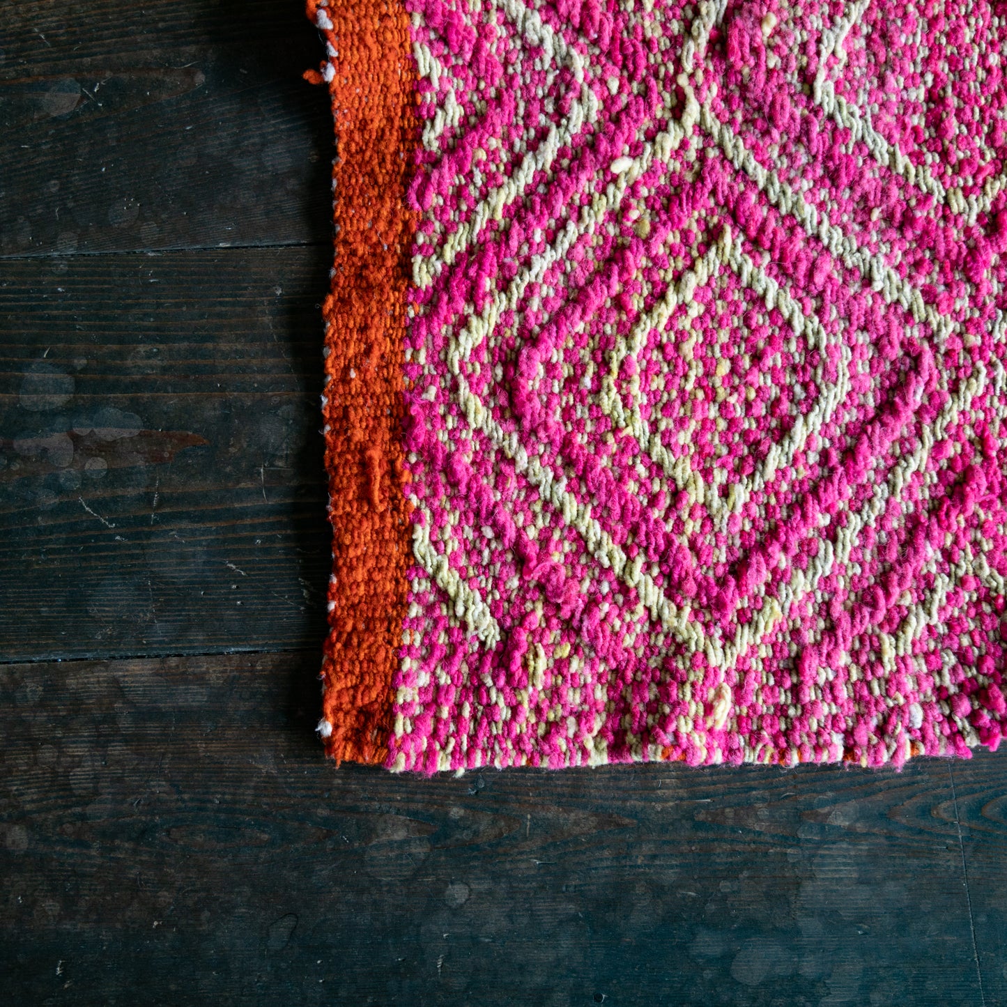 复古蝠鲼布|手工编织布