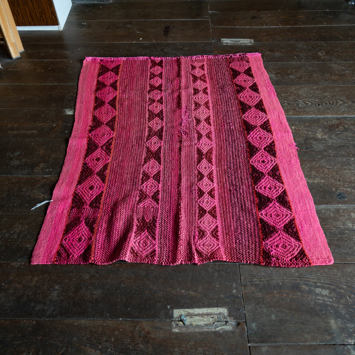 复古蝠鲼布|手工编织布