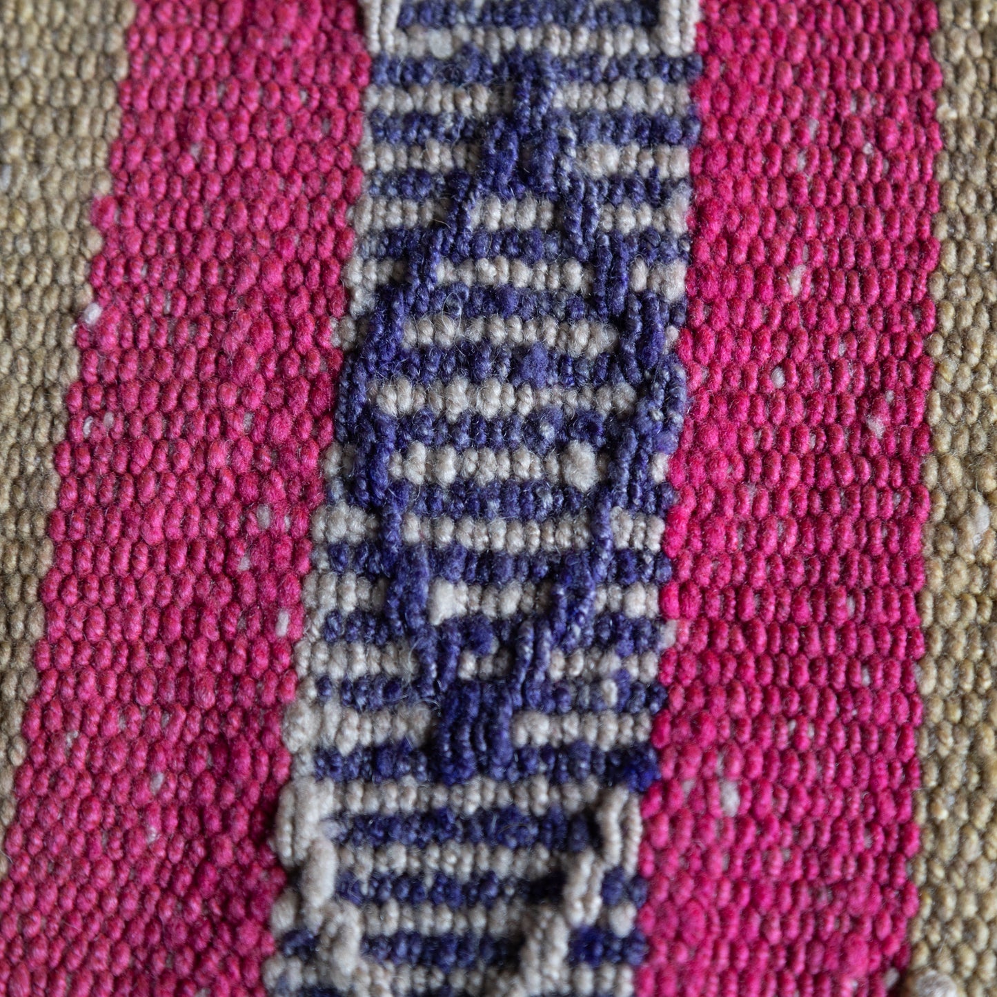 复古蝠鲼布|手工编织布