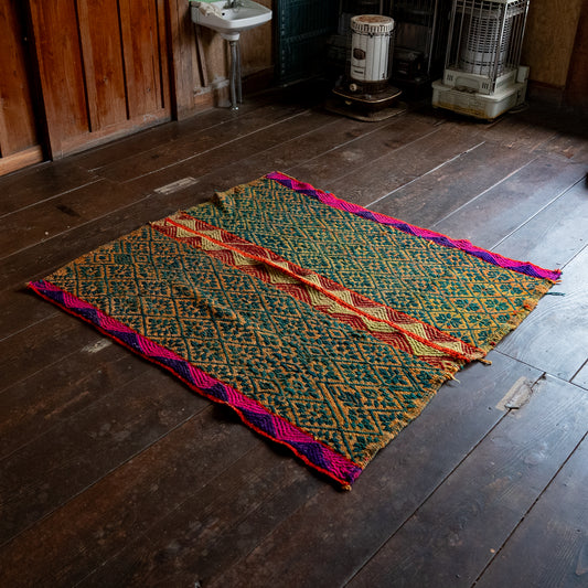 复古蝠鲼布|手工编织布