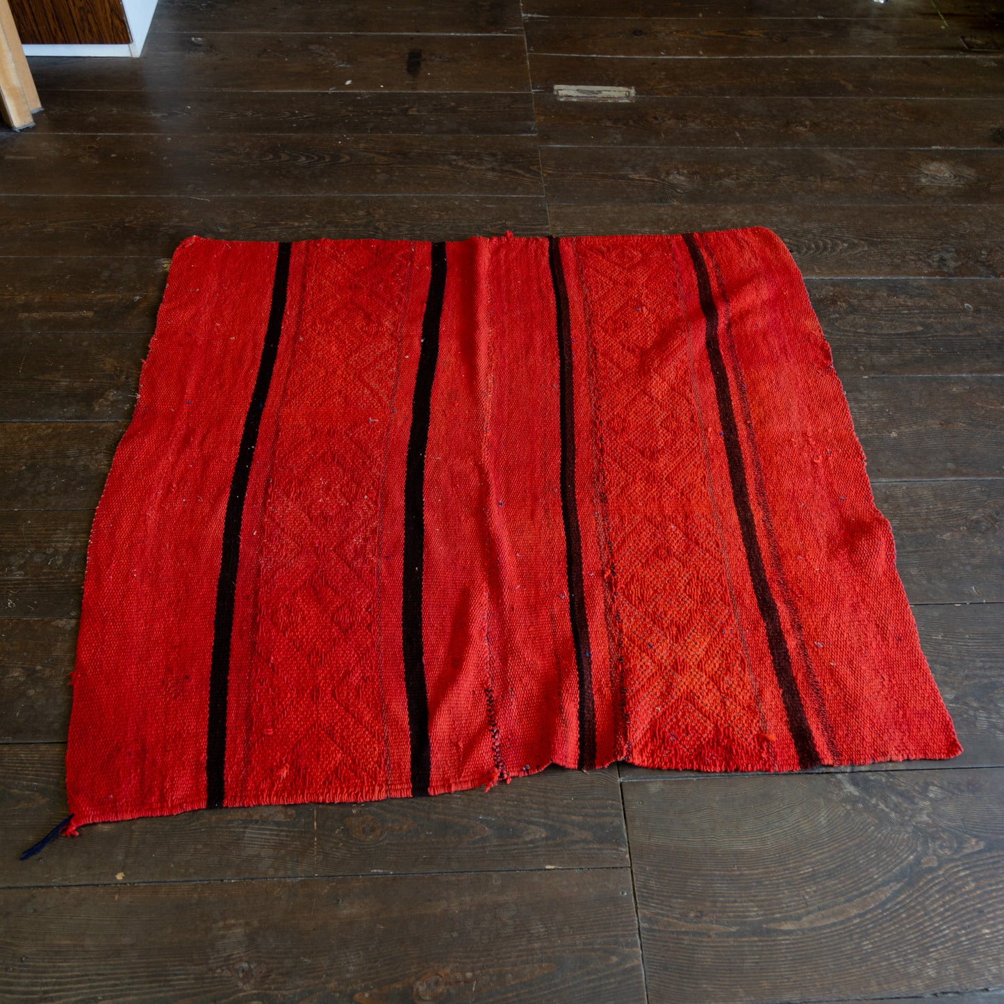 复古蝠鲼布|手工编织布