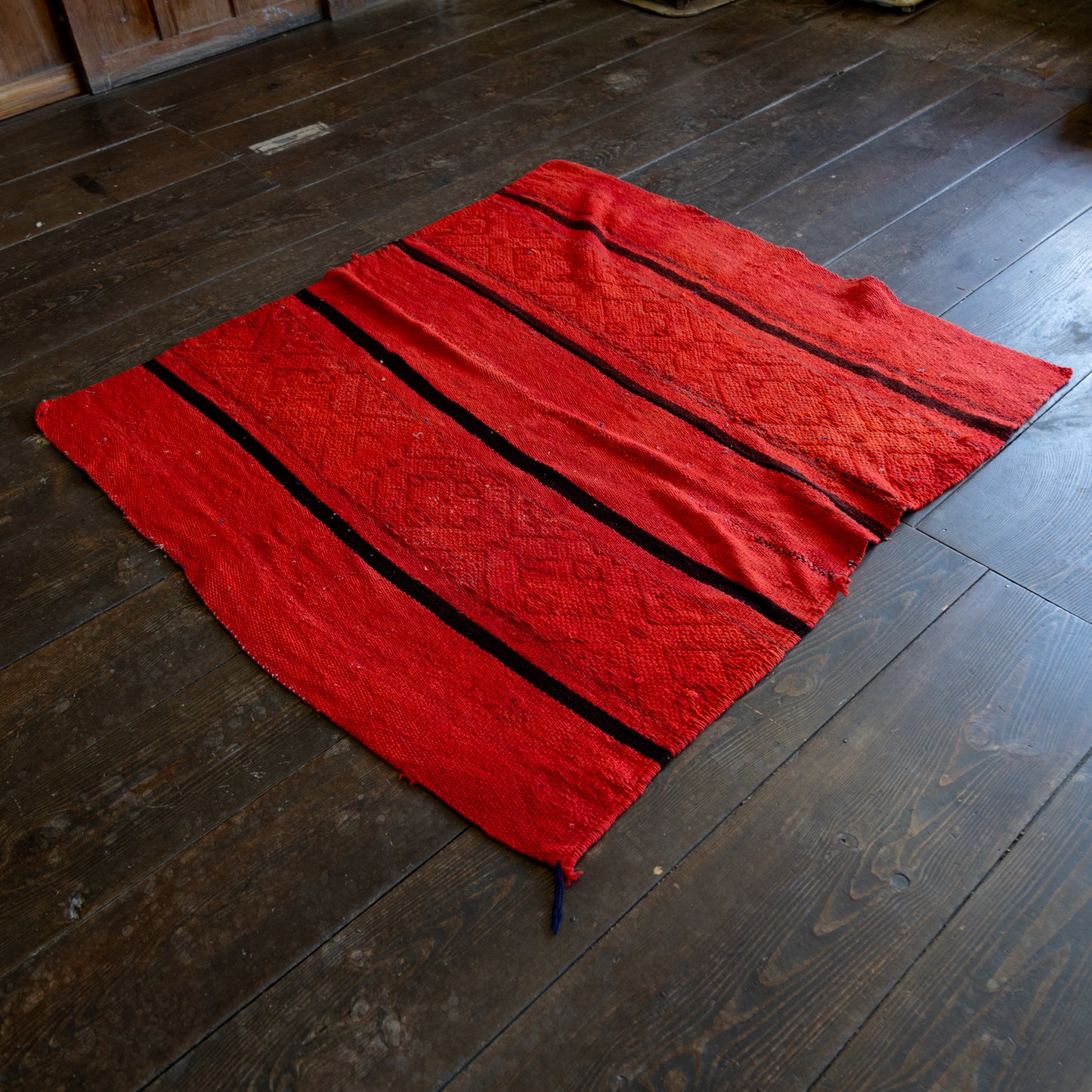 复古蝠鲼布|手工编织布