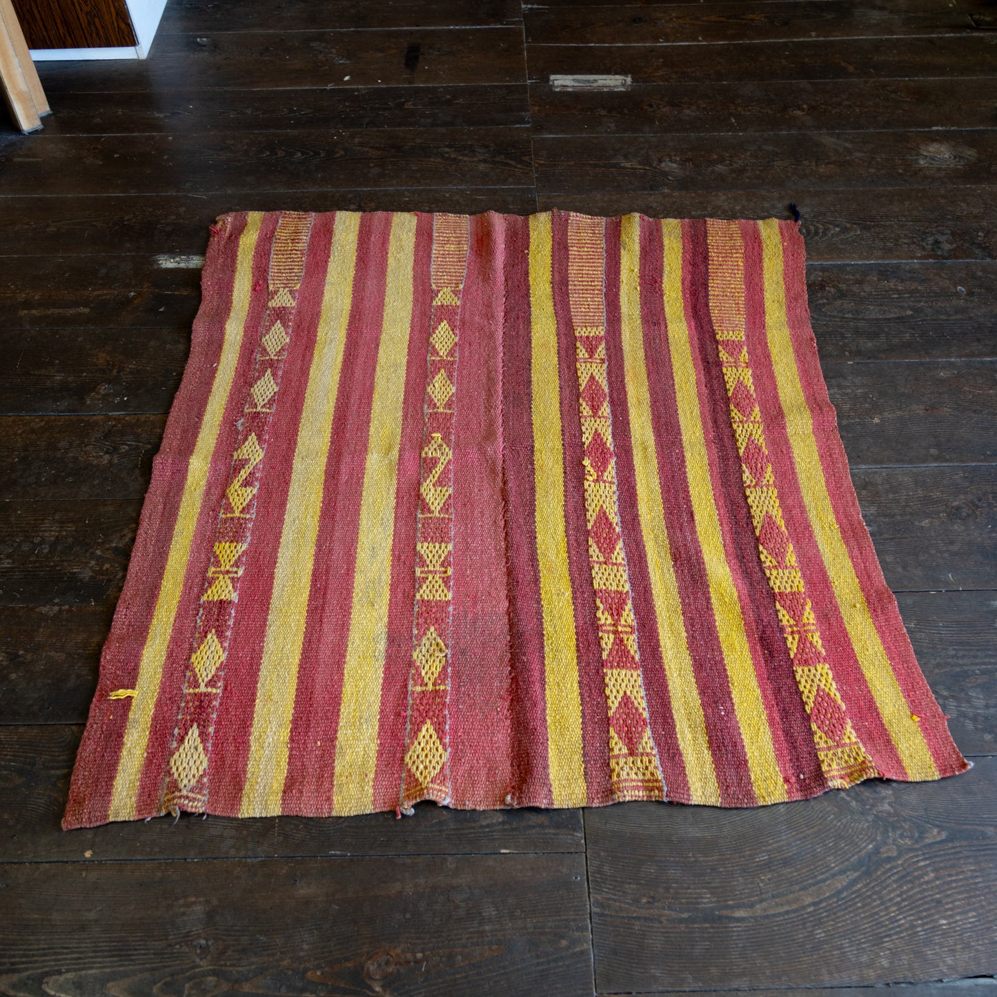 复古蝠鲼布|手工编织布