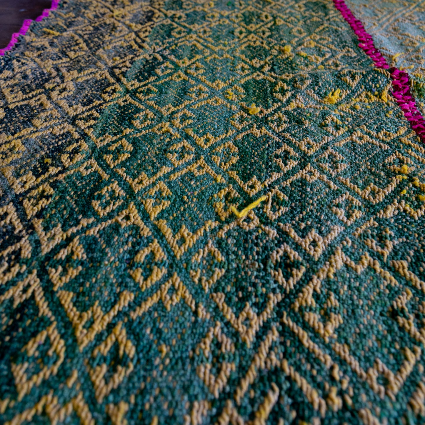 复古蝠鲼布|手工编织布