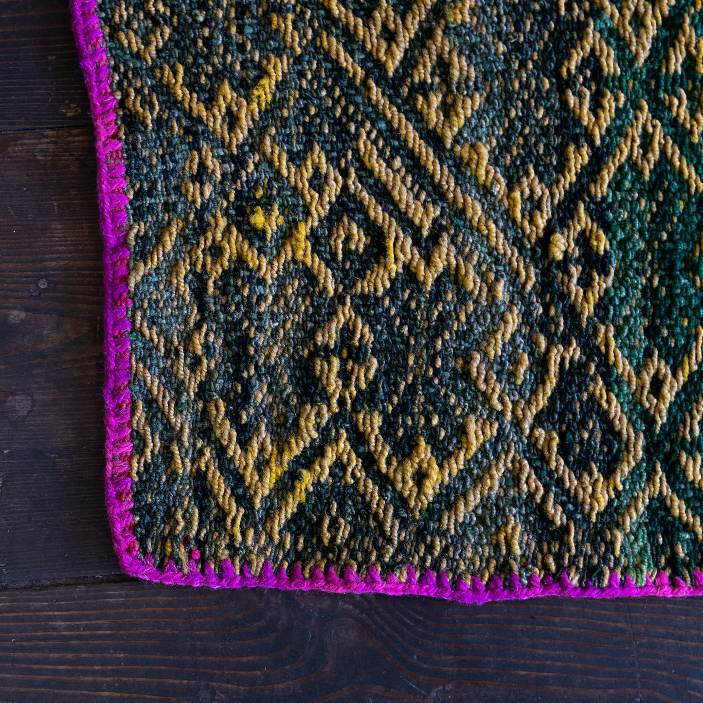 复古蝠鲼布|手工编织布