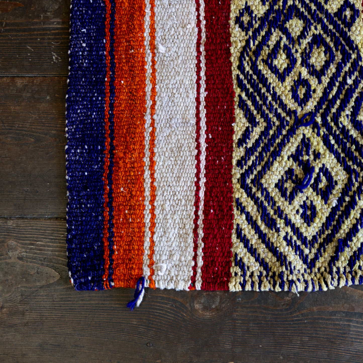 复古蝠鲼布|手工编织布