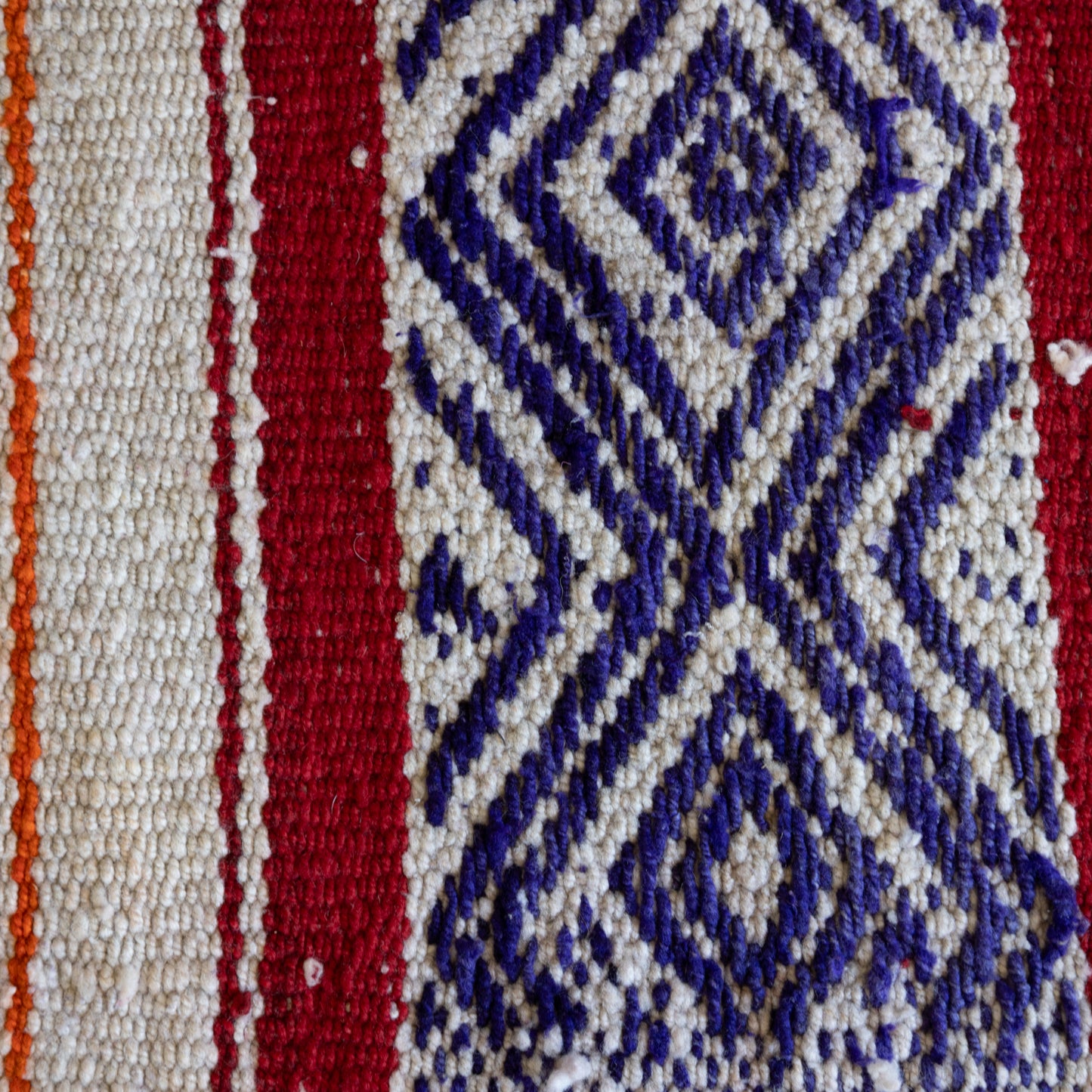 复古蝠鲼布|手工编织布