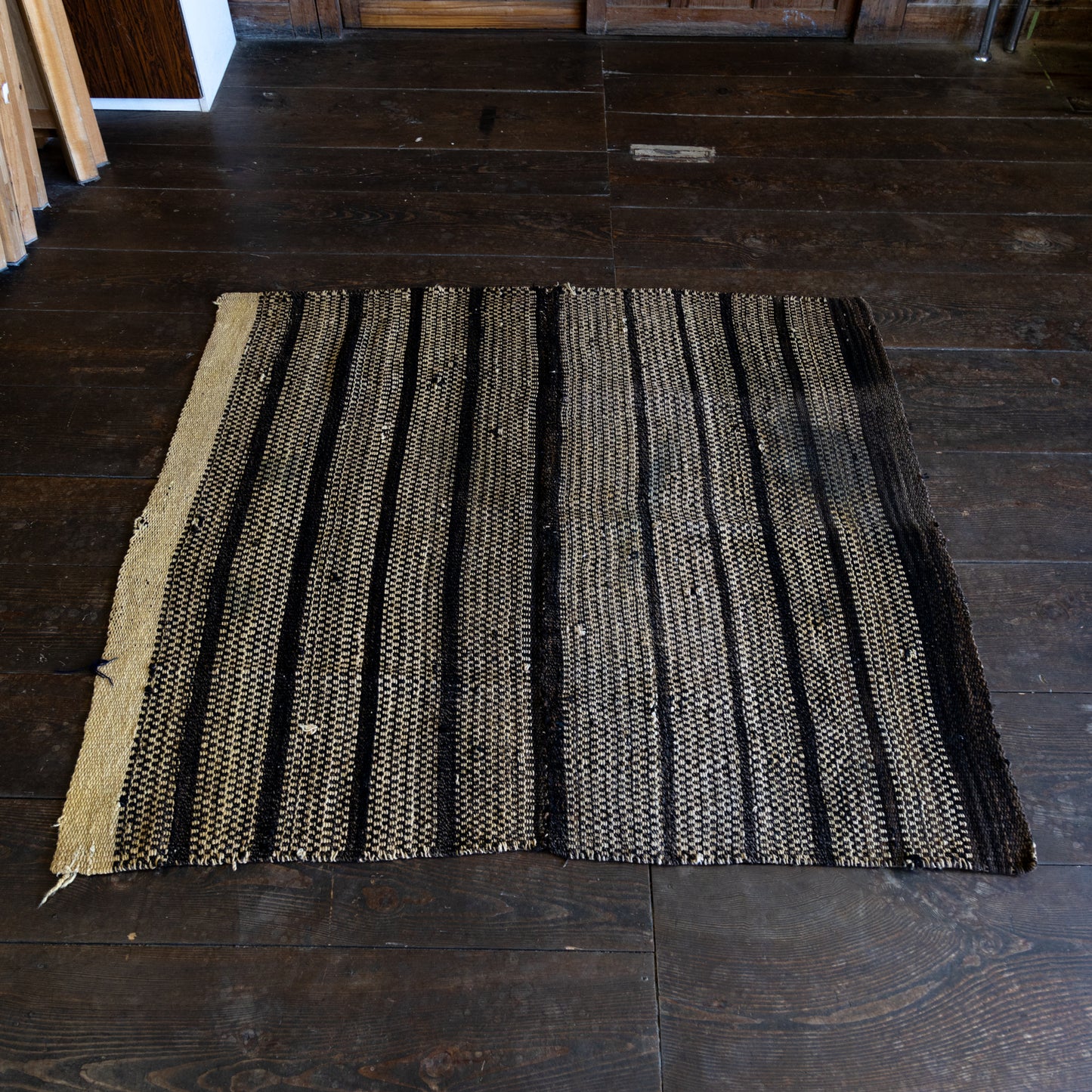 复古蝠鲼布|手工编织布