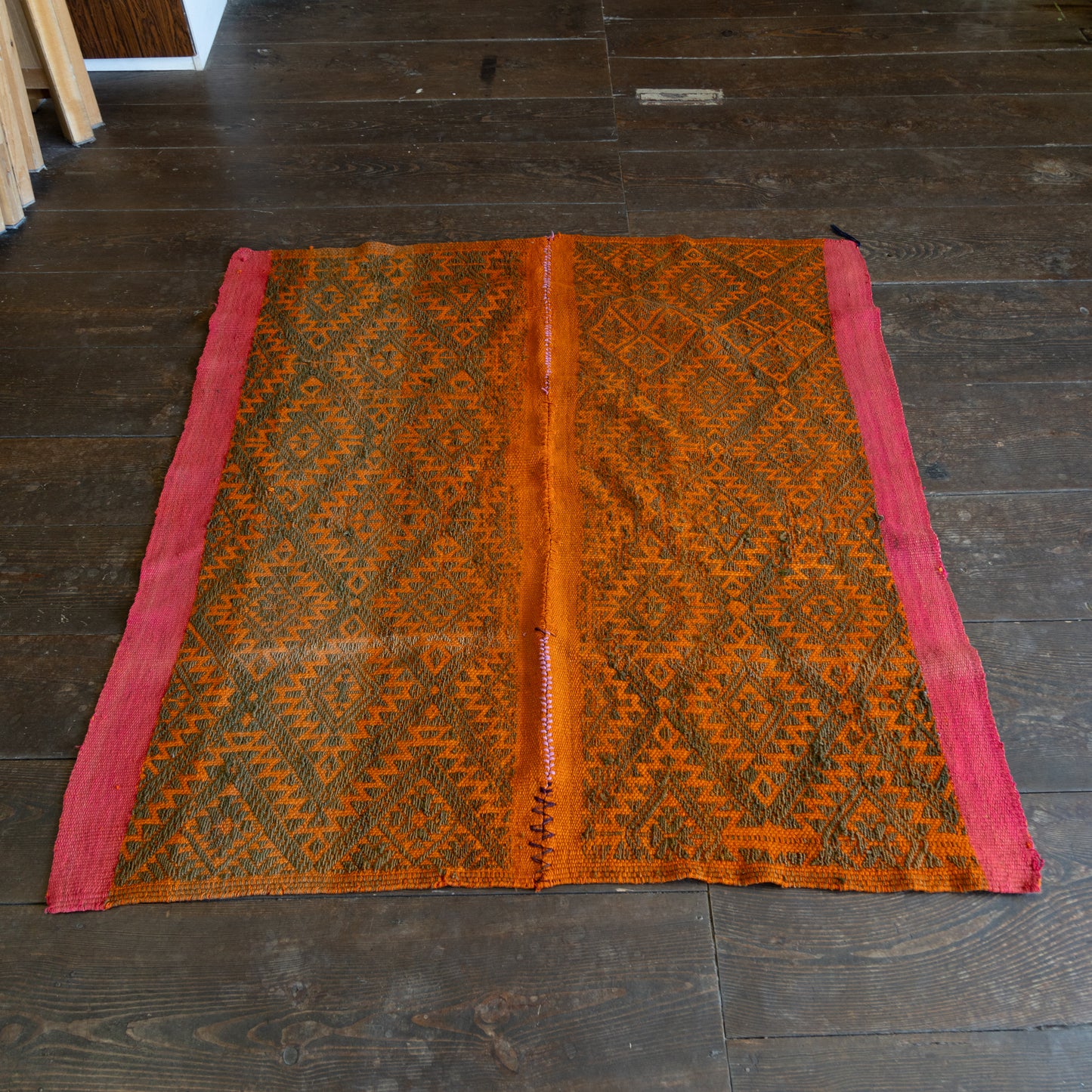 复古蝠鲼布|手工编织布