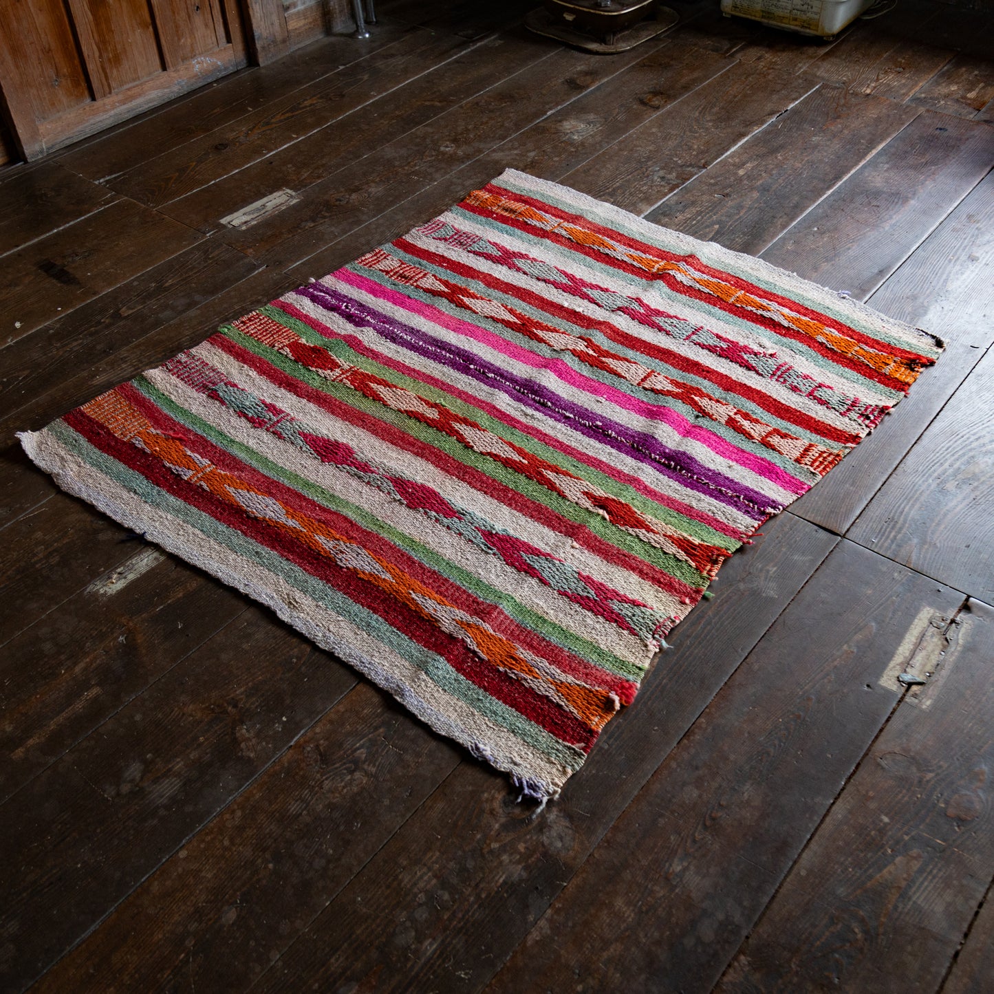 复古蝠鲼布|手工编织布