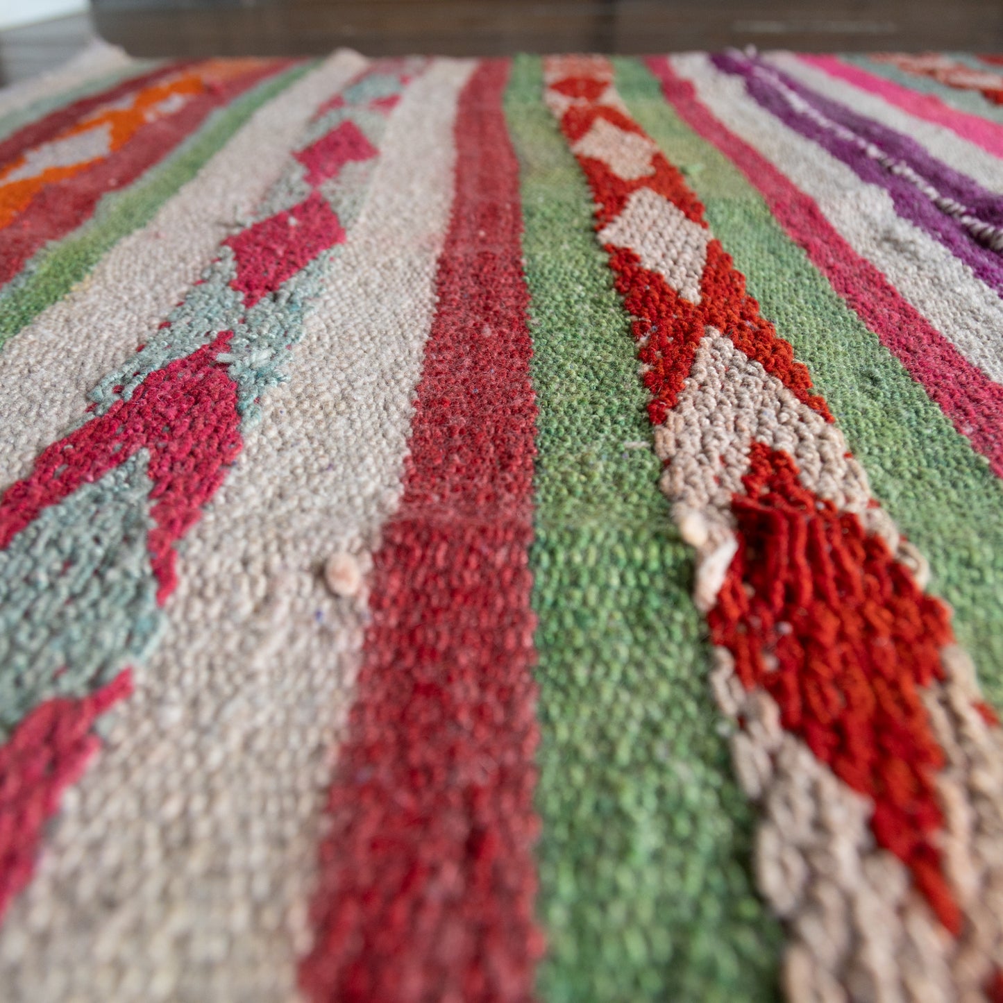 复古蝠鲼布|手工编织布